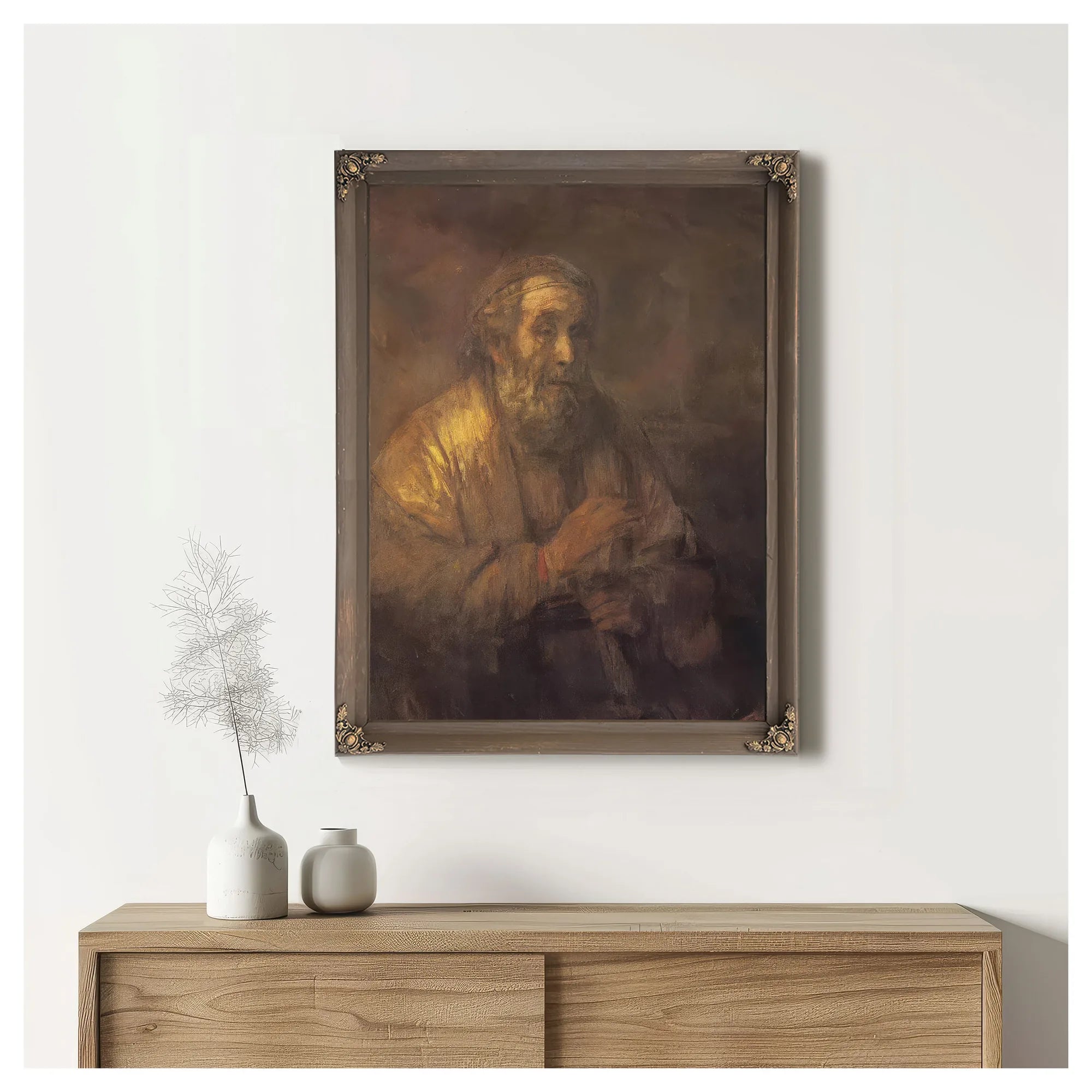 Homer, 1663 By Rembrandt Fine Art Print