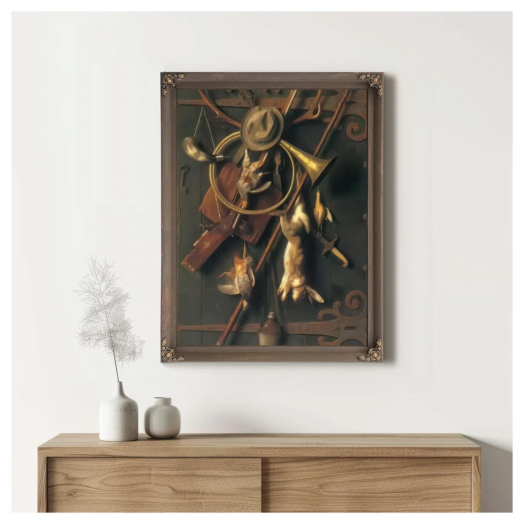 After The Hunt By William Michael Harnett Fine Art Print