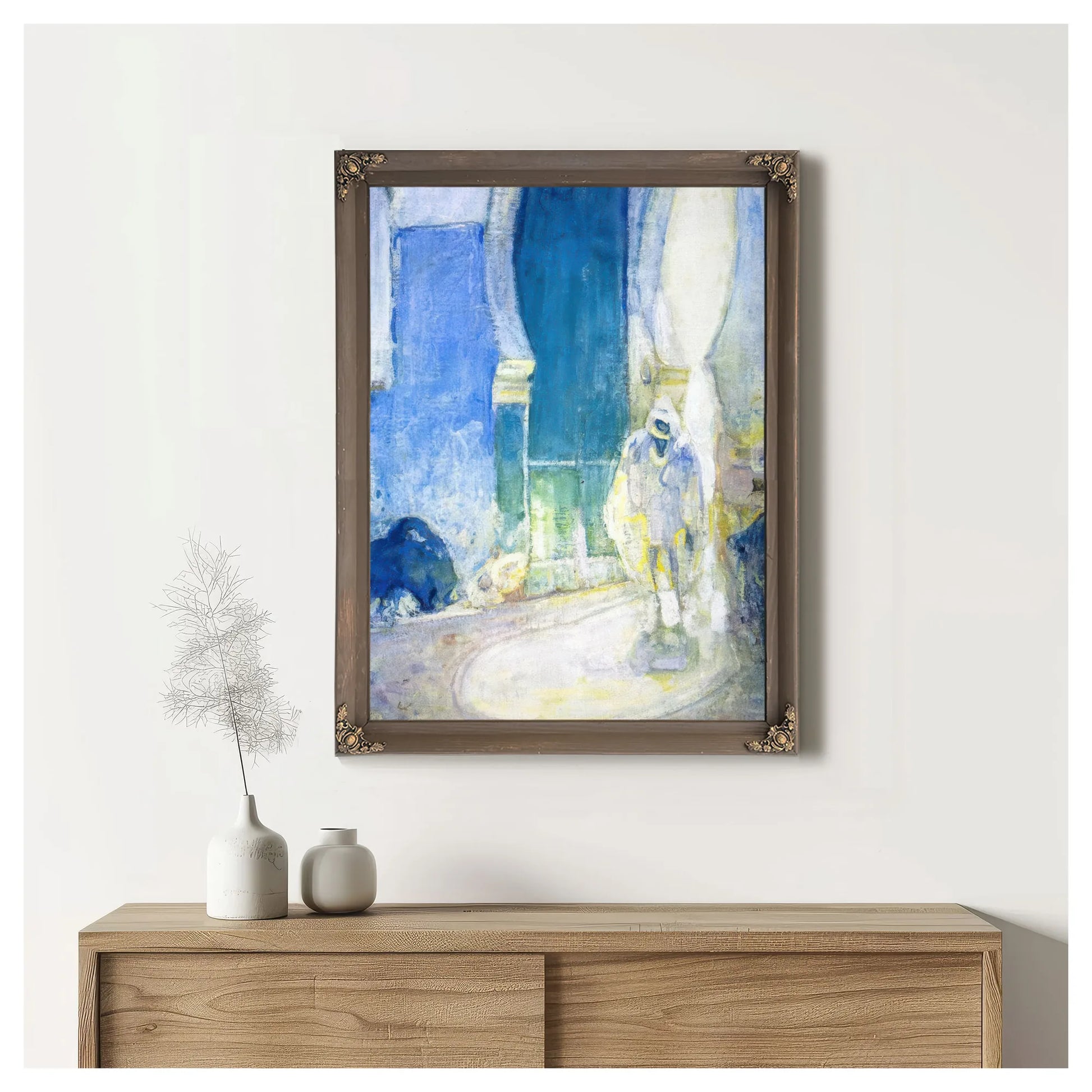 Gate To The Casbah By Henry Ossawa Tanner Fine Art Print