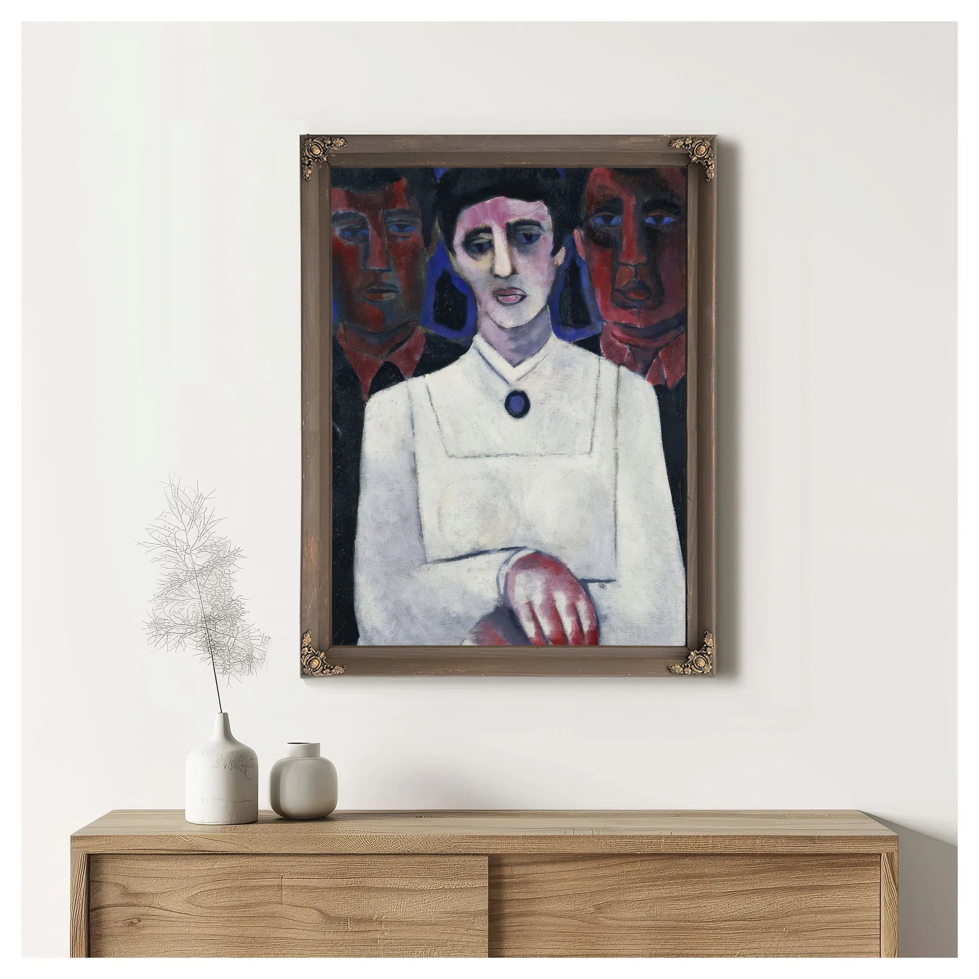 The Fisherman's Sister By Marsden Hartley Fine Art Print
