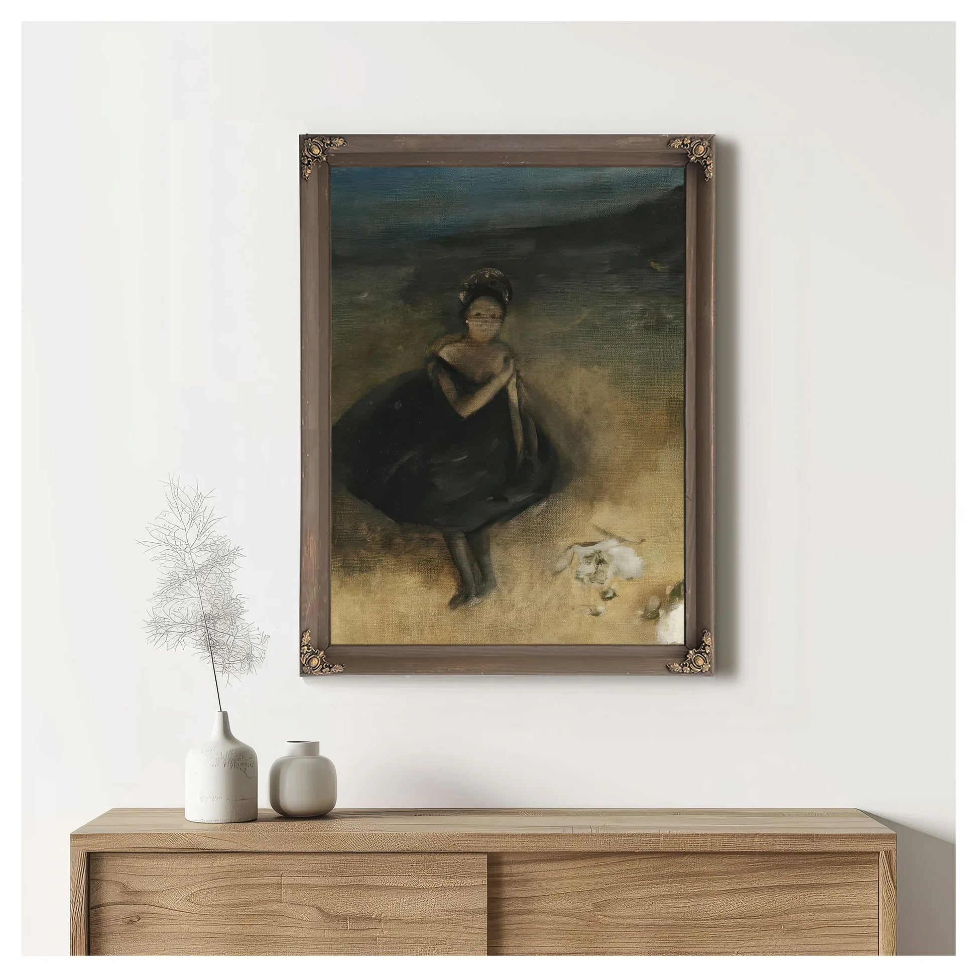 Dancer With A Bouquet By Edgar Degas Fine Art Print