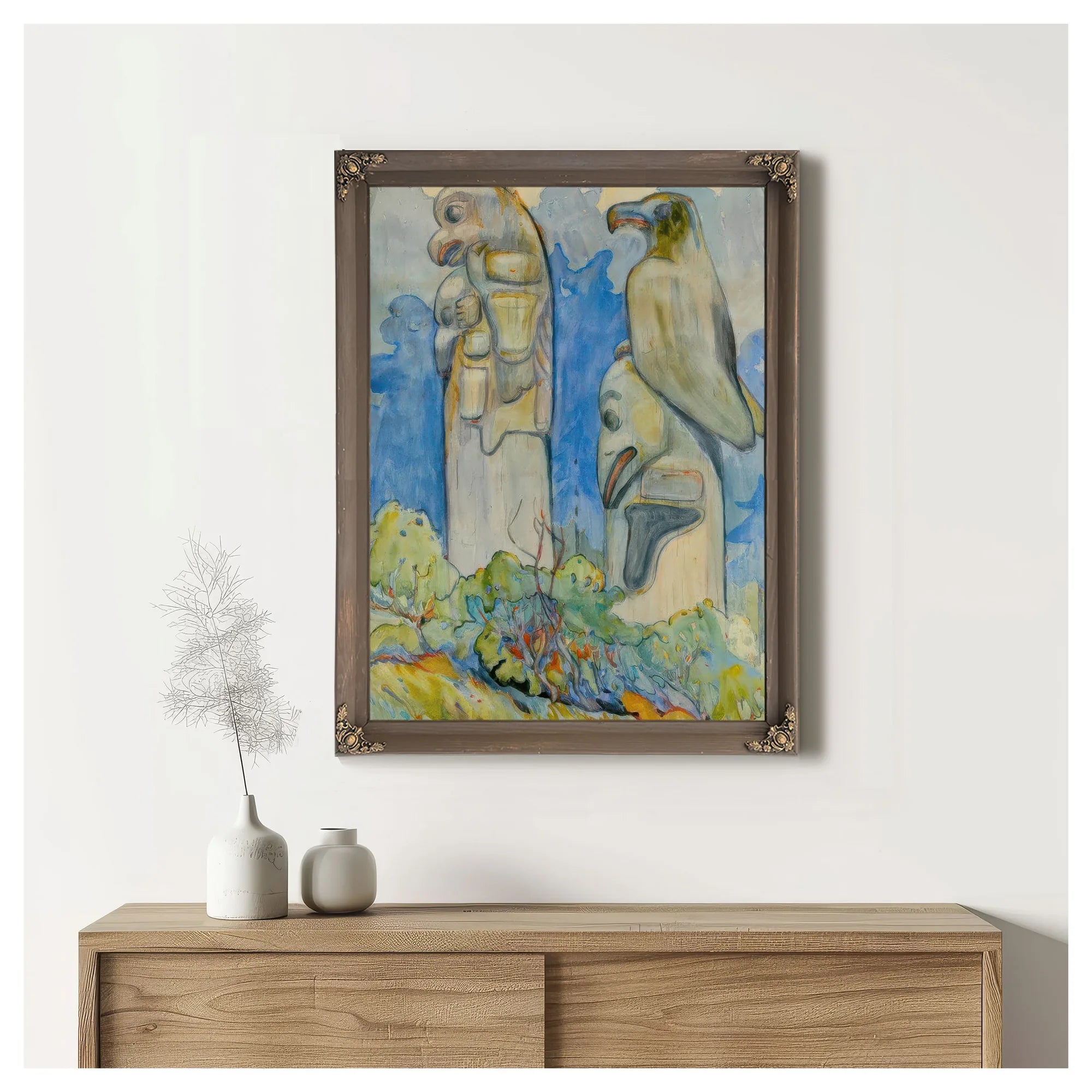 Tanoo 1912 By Emily Carr Fine Art Print