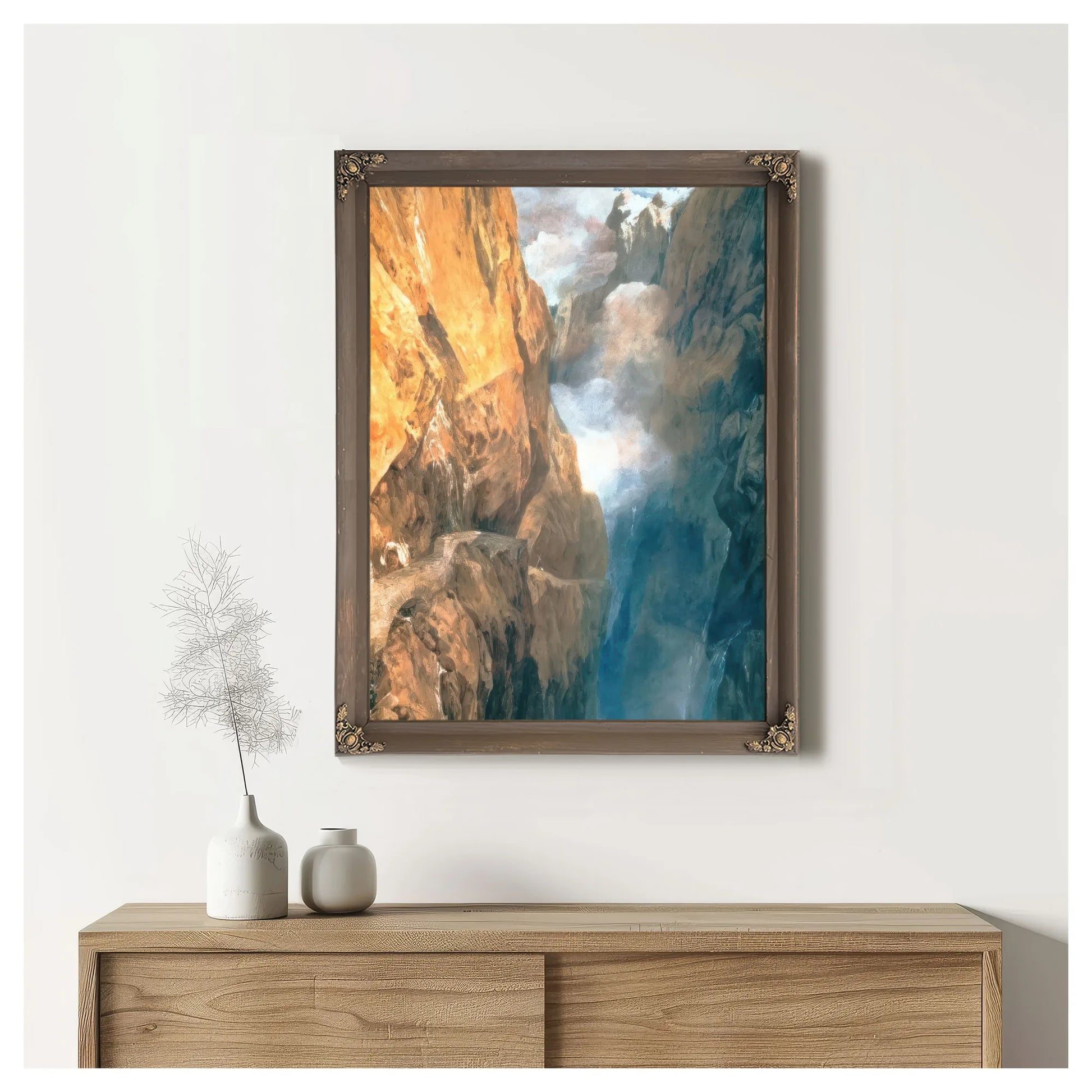 The Passage Of The St By Jwm Turner Fine Art Print