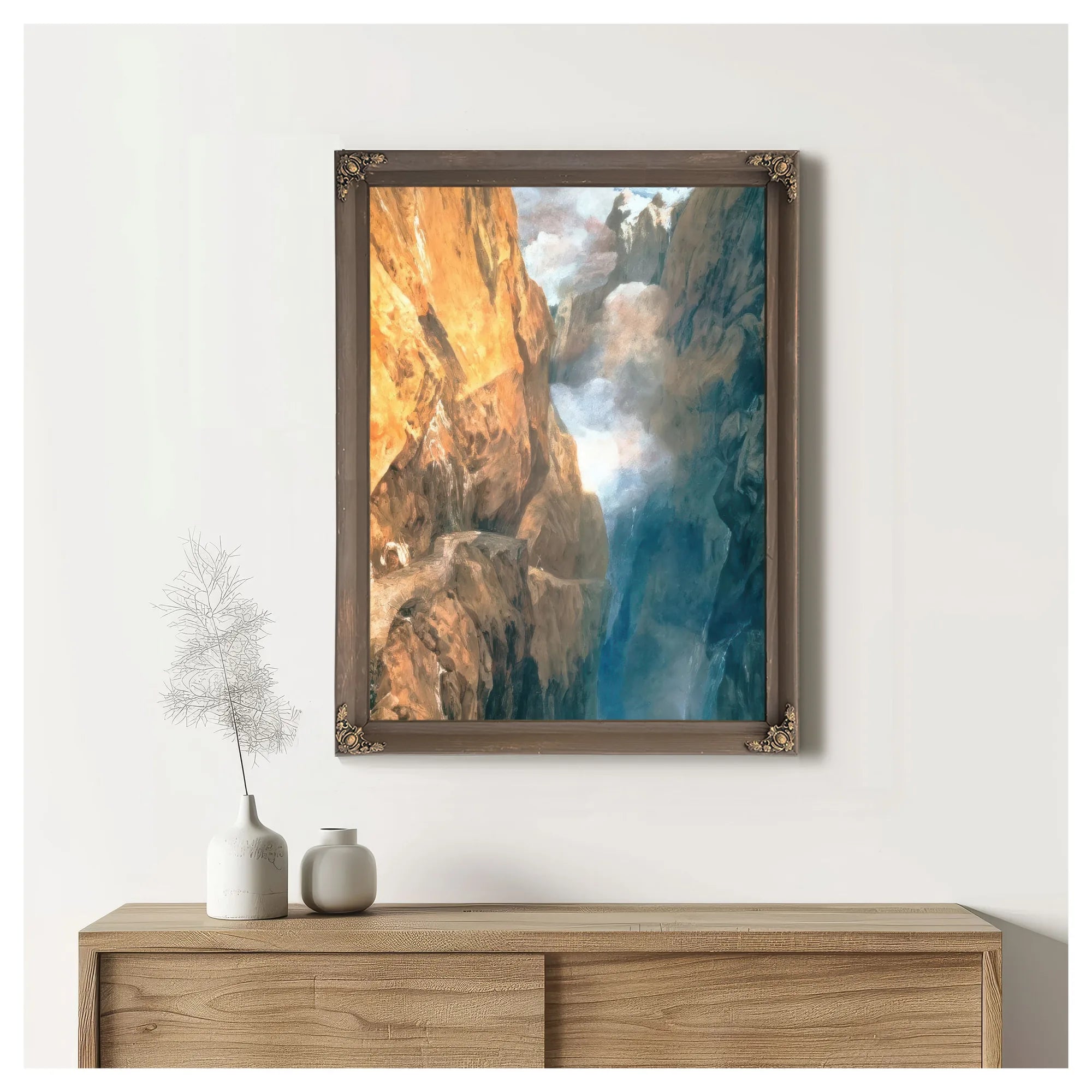 The Passage Of The St By Jwm Turner Fine Art Print