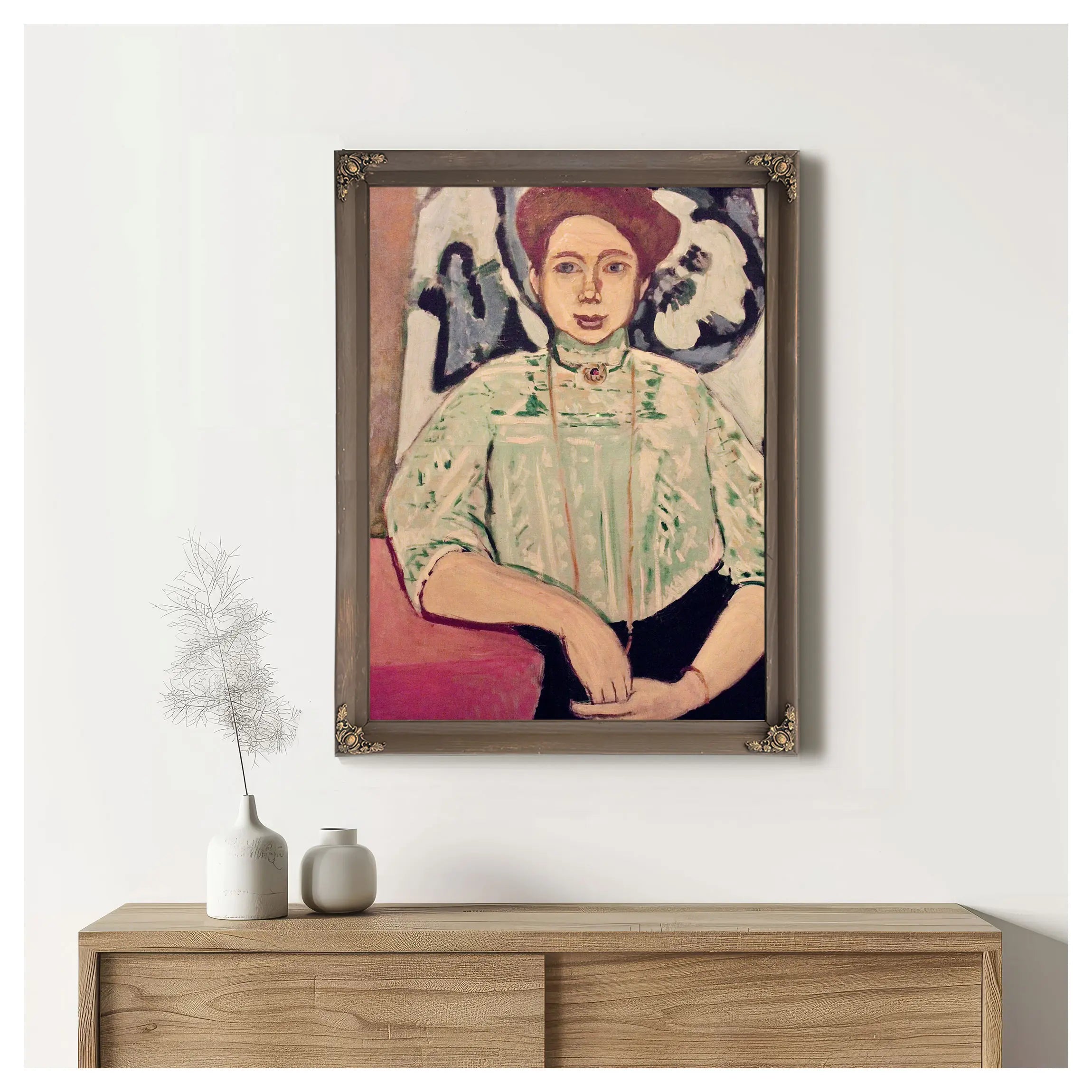 Portrait Of Greta Moll by Henri Matisse