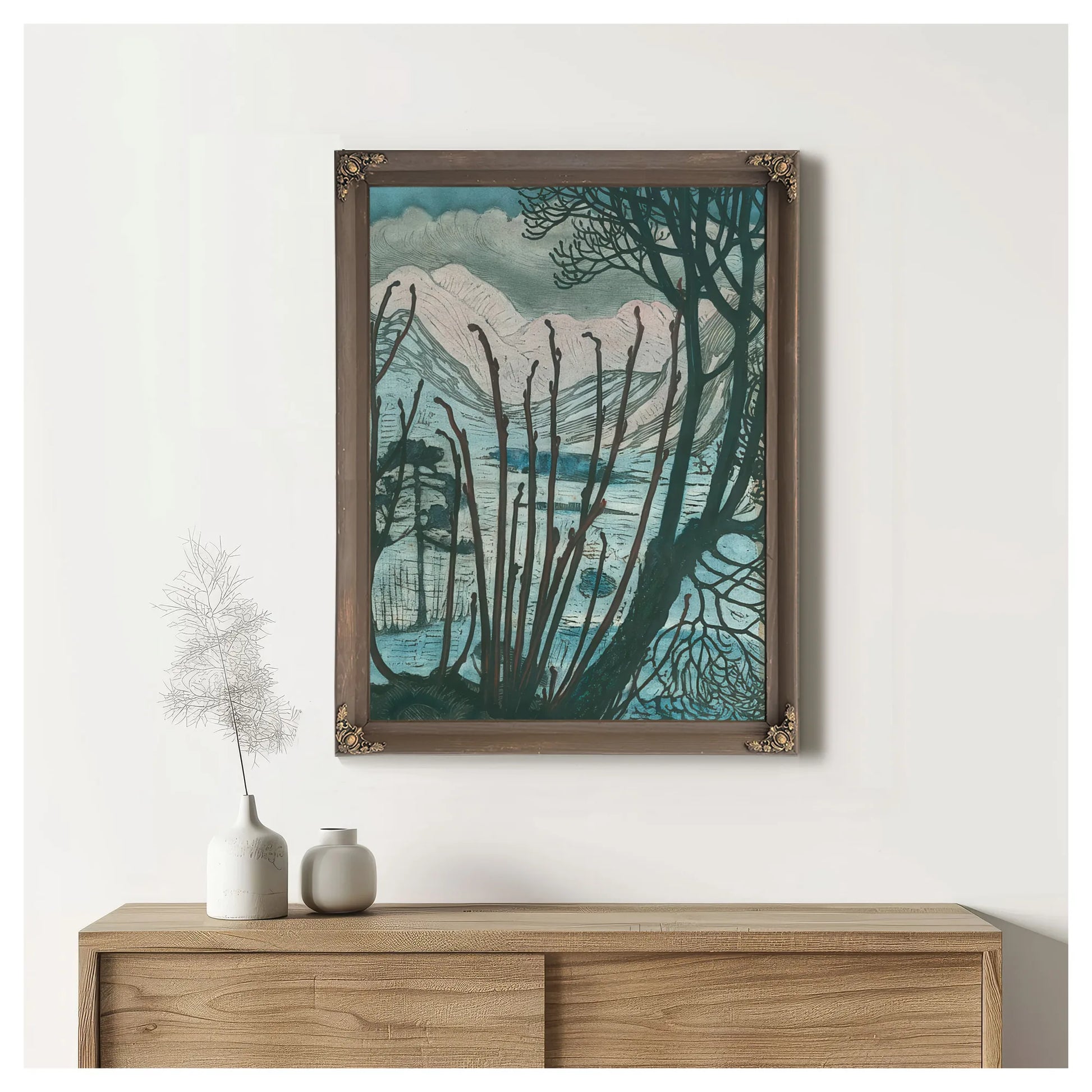 Elements From Spring And Desire By Nicolai Astrup Fine Art Print