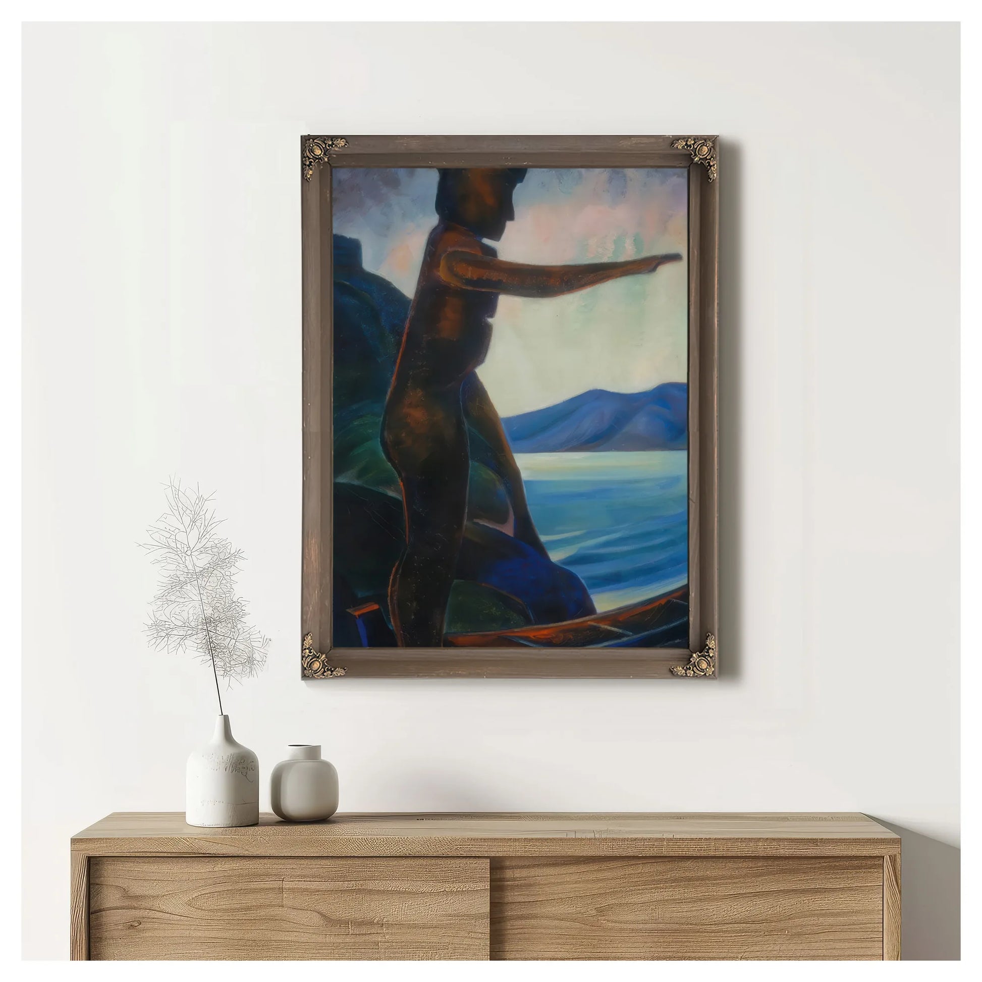 Silhouette No By 2 By Emily Carr Fine Art Print