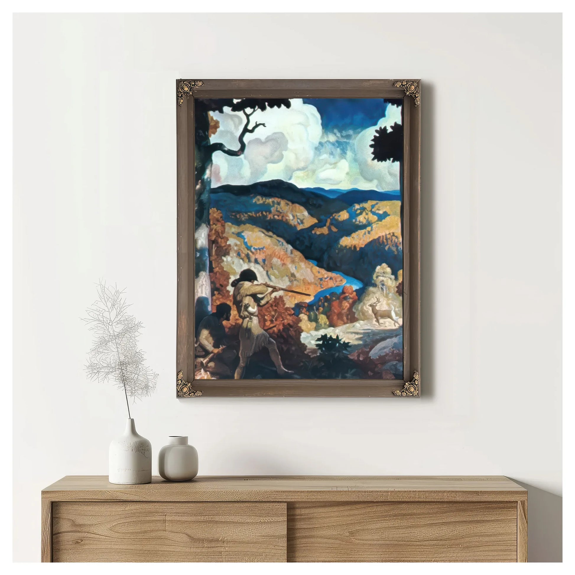 In Old Kentucky By NC Wyeth Fine Art Print