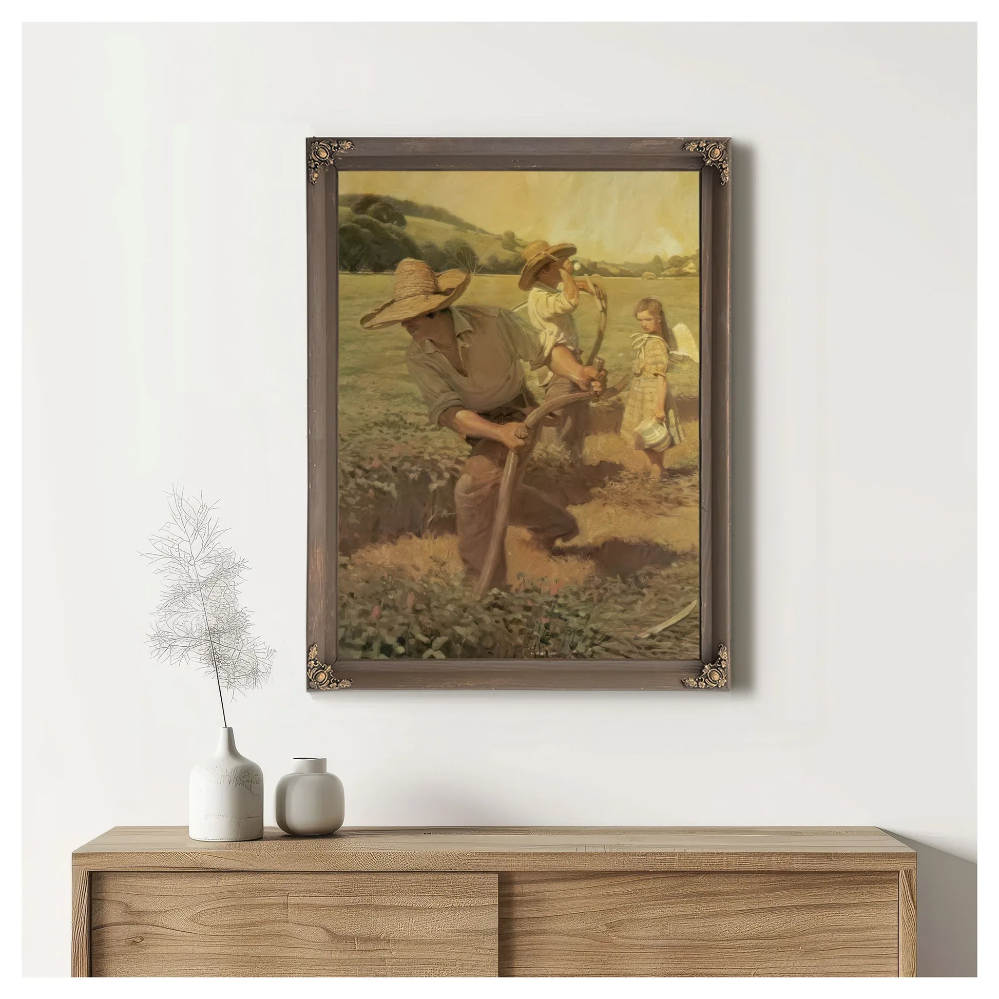 The Scythers By NC Wyeth Fine Art Print