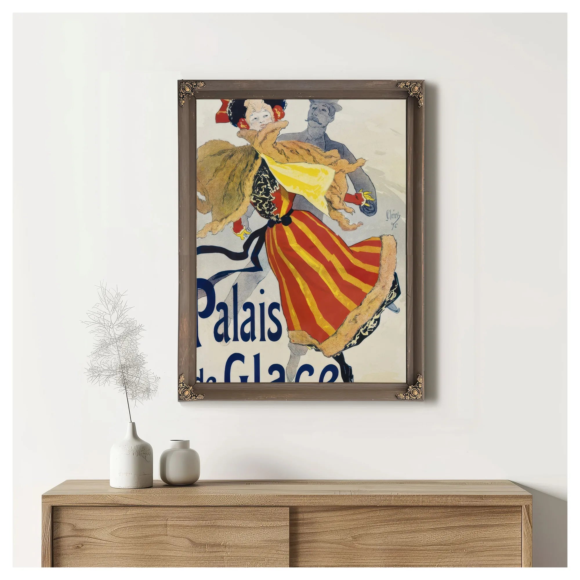 Palais De Glace Poster By Jules Cheret Fine Art Print