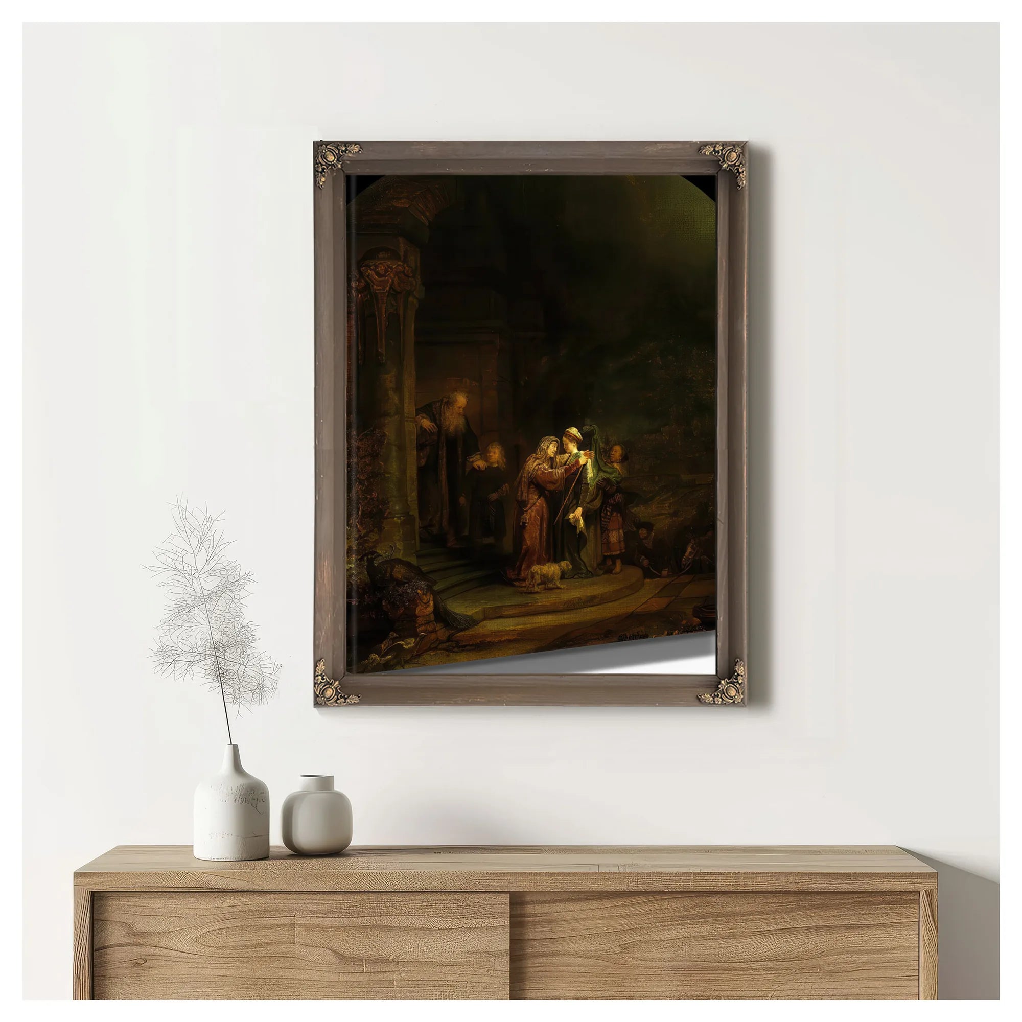 The Visitation By Rembrandt Fine Art Print