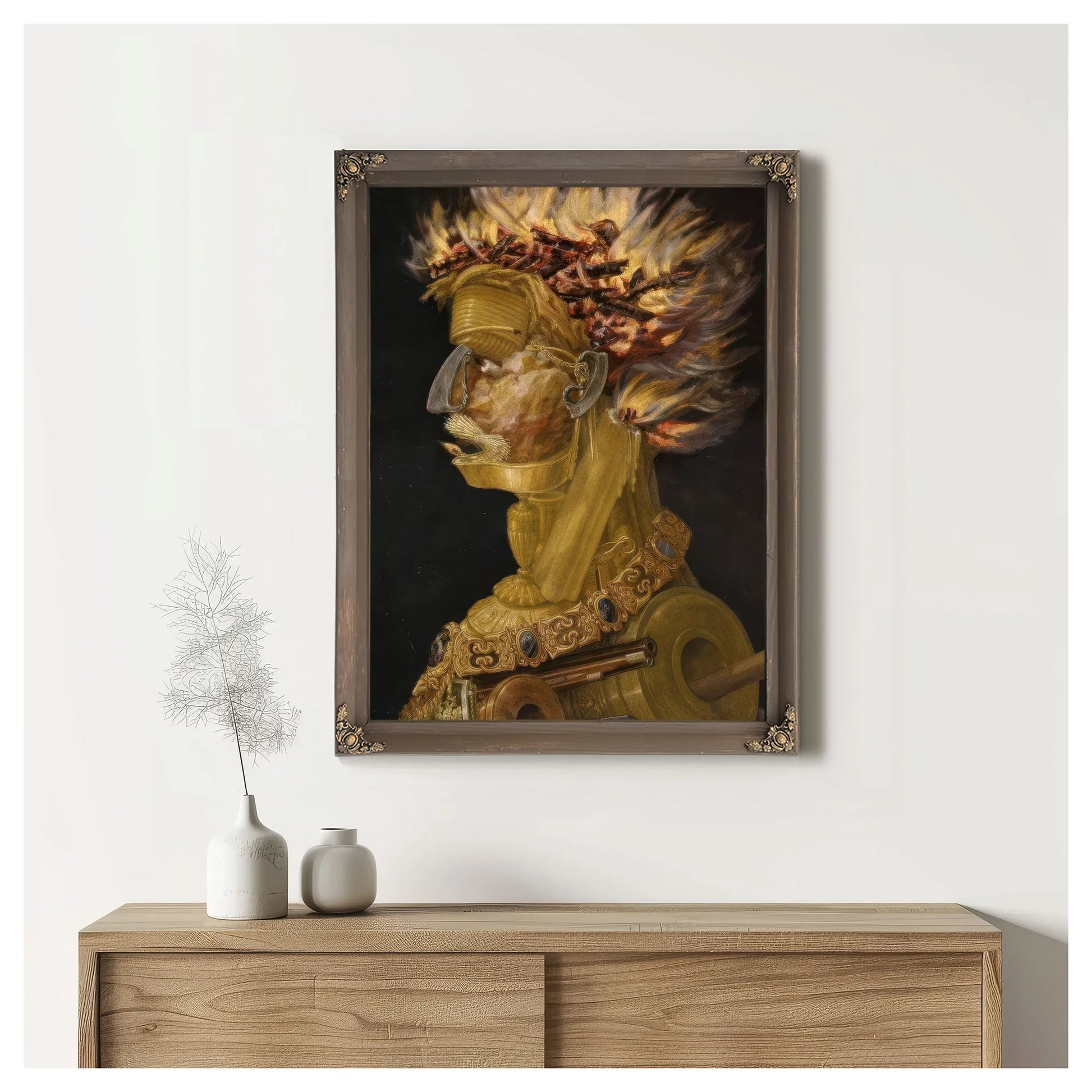 Kunsthistorisches Museum Gg 1585 By Giuseppe Arcimboldo Fine Art Print