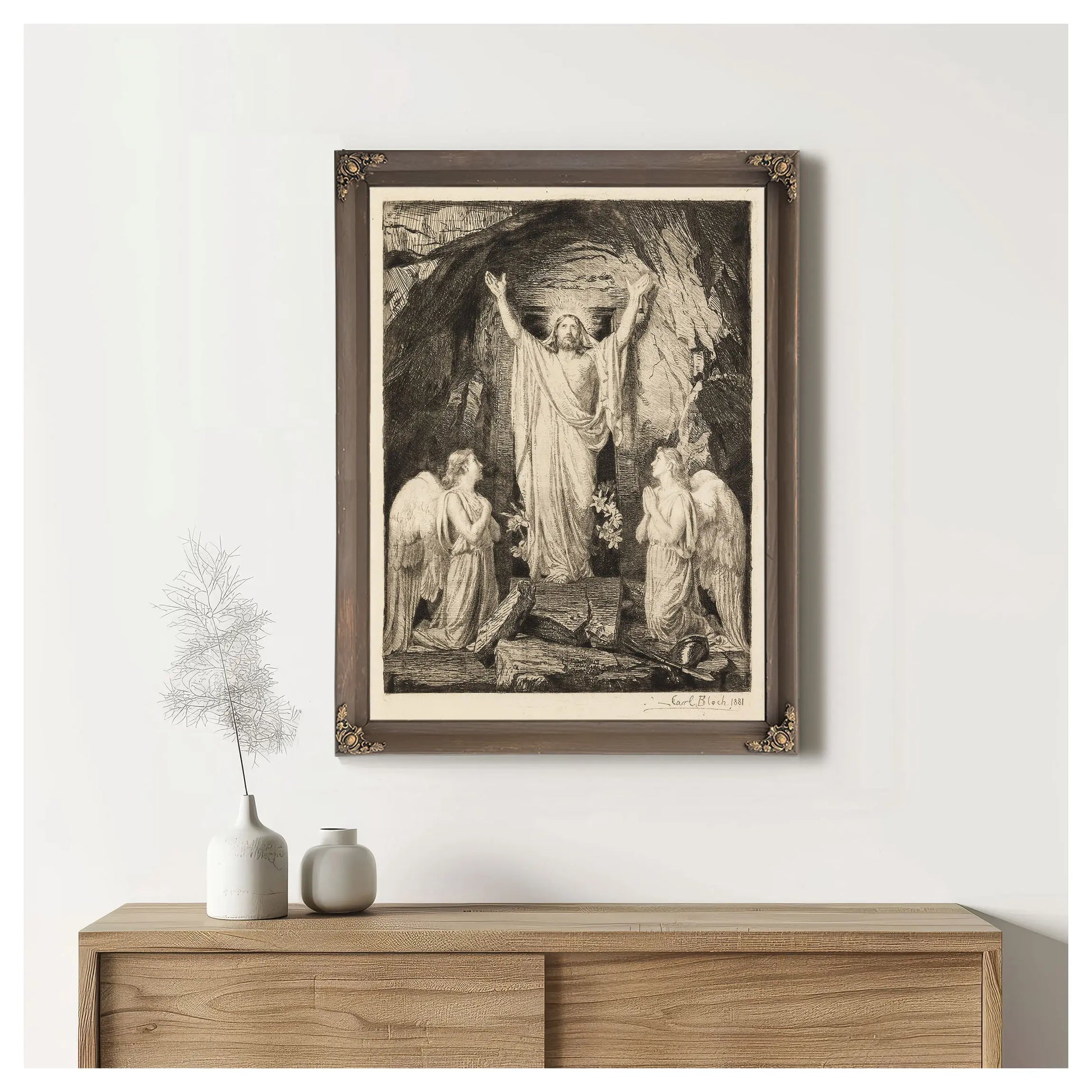 The Resurrection Of Christ 18 by Carl Bloch