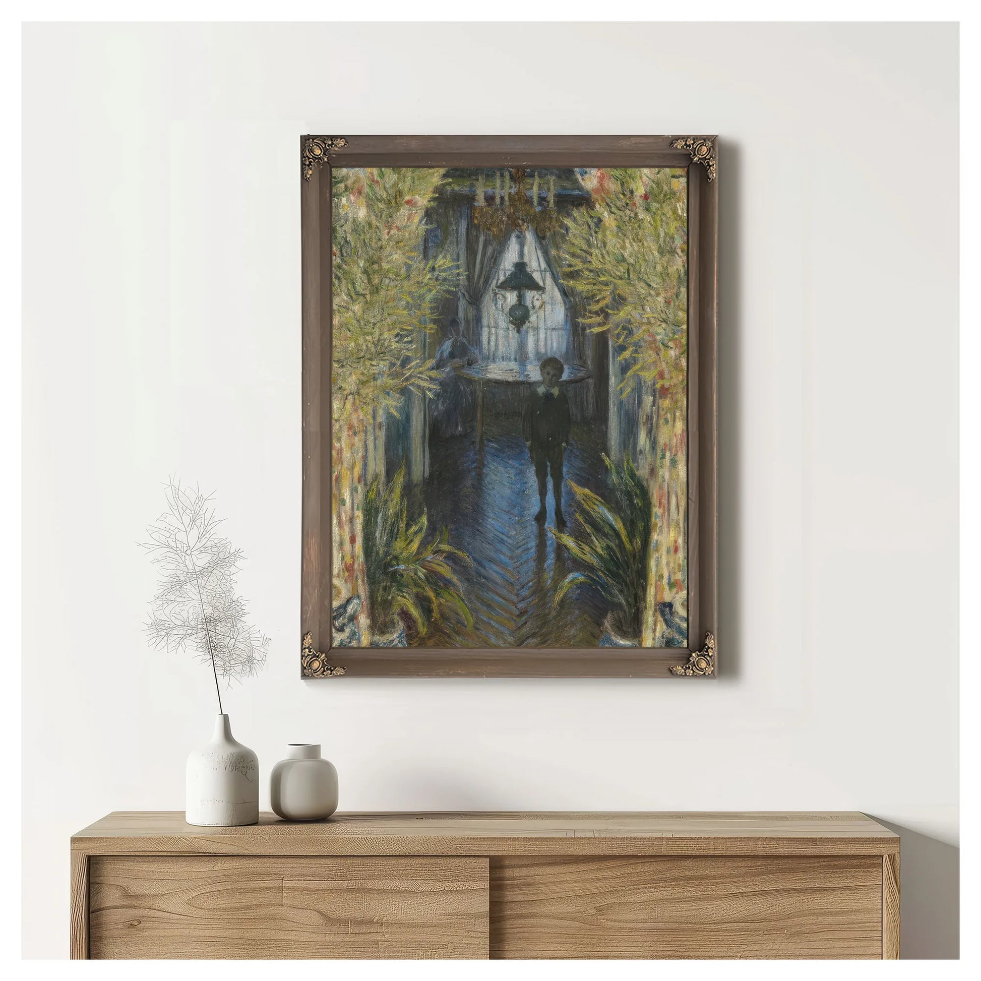 A Corner Of The Apartment By Claude Monet Fine Art Print