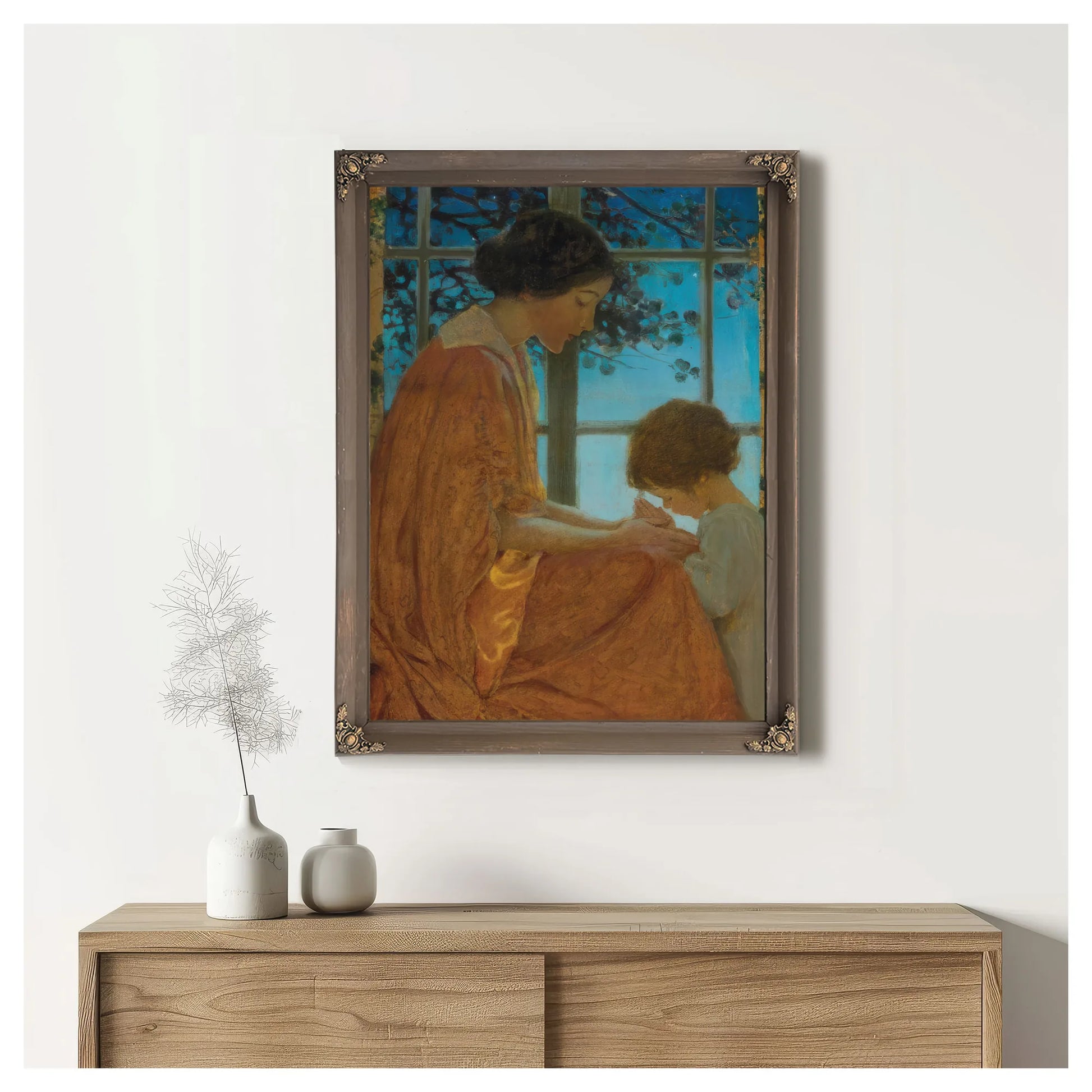 This Simple Faith Has Made America Great By Jessie Willcox Smith Fine Art Print