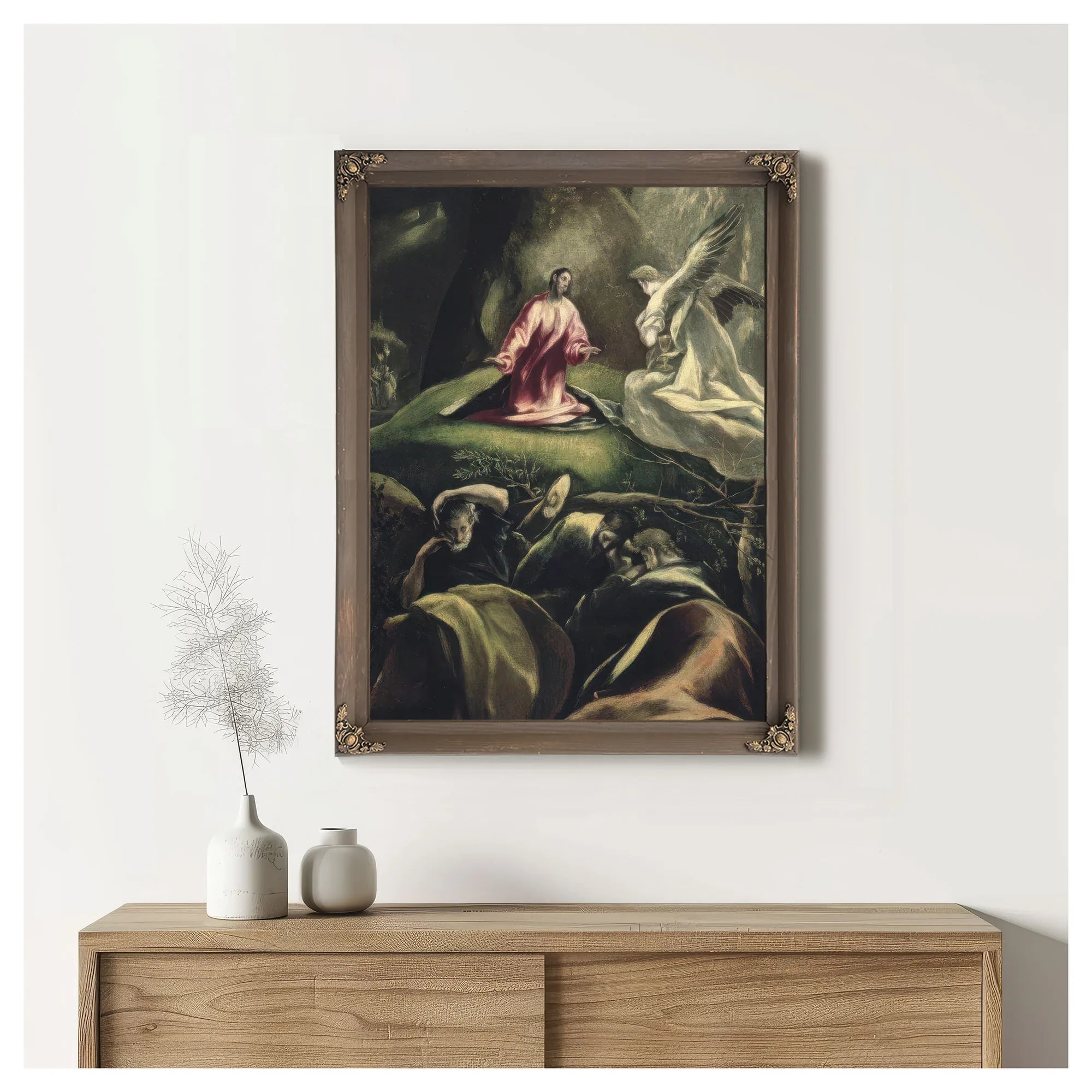 The Agony In The Garden 2 By El Greco Fine Art Print
