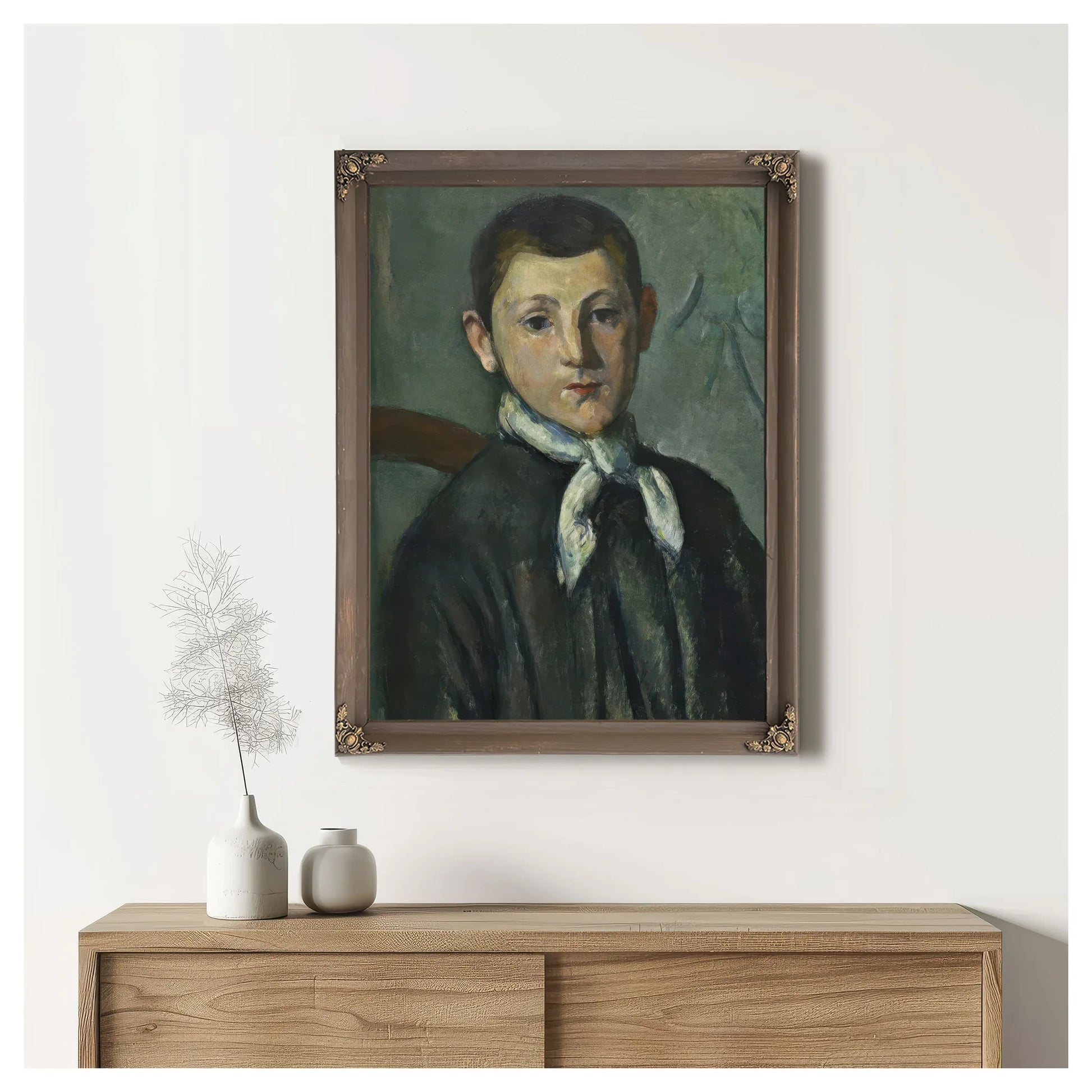 Louis Guillaume By Paul Cezanne Fine Art Print
