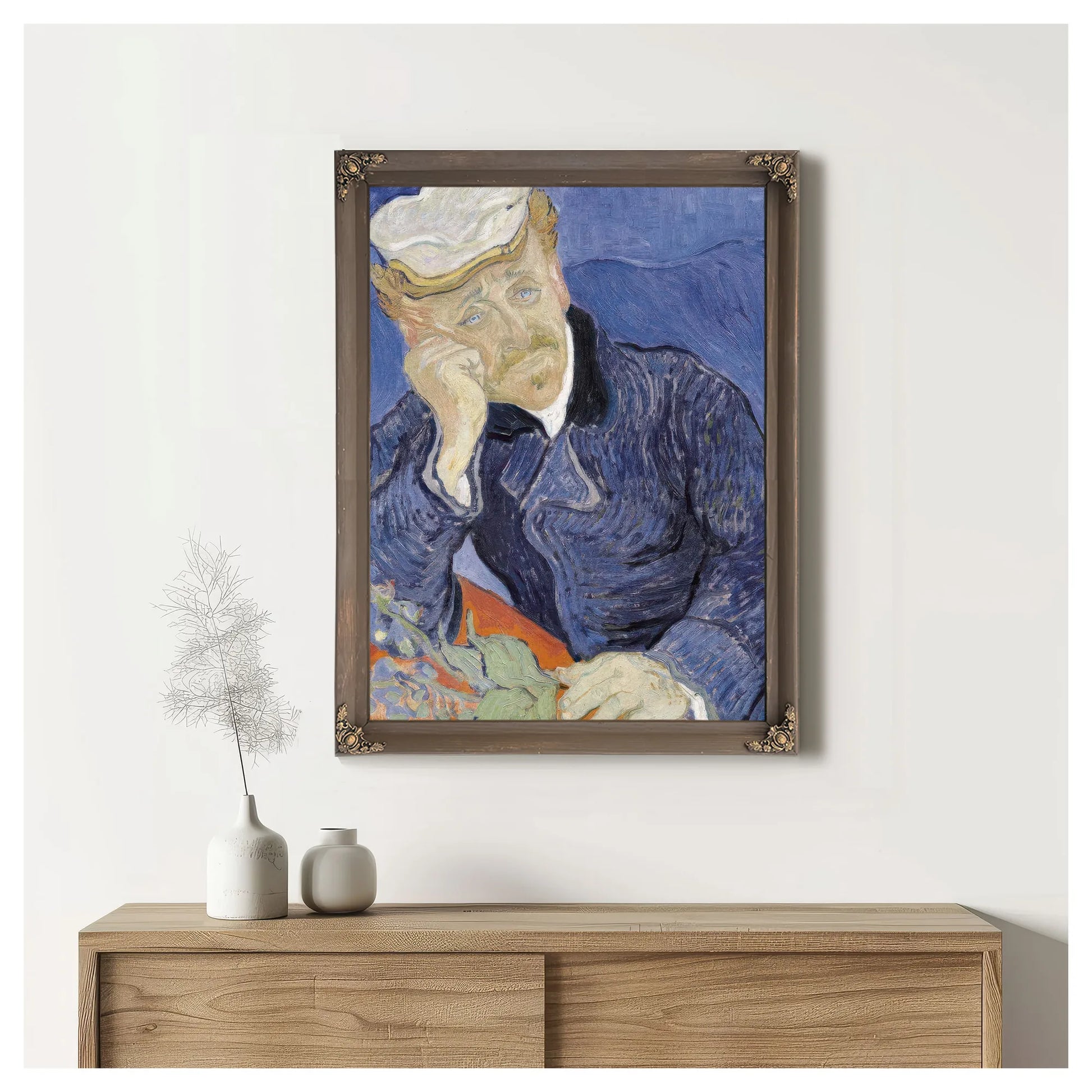 Dr. Paul Gachet By Vincent Van Gogh Fine Art Print