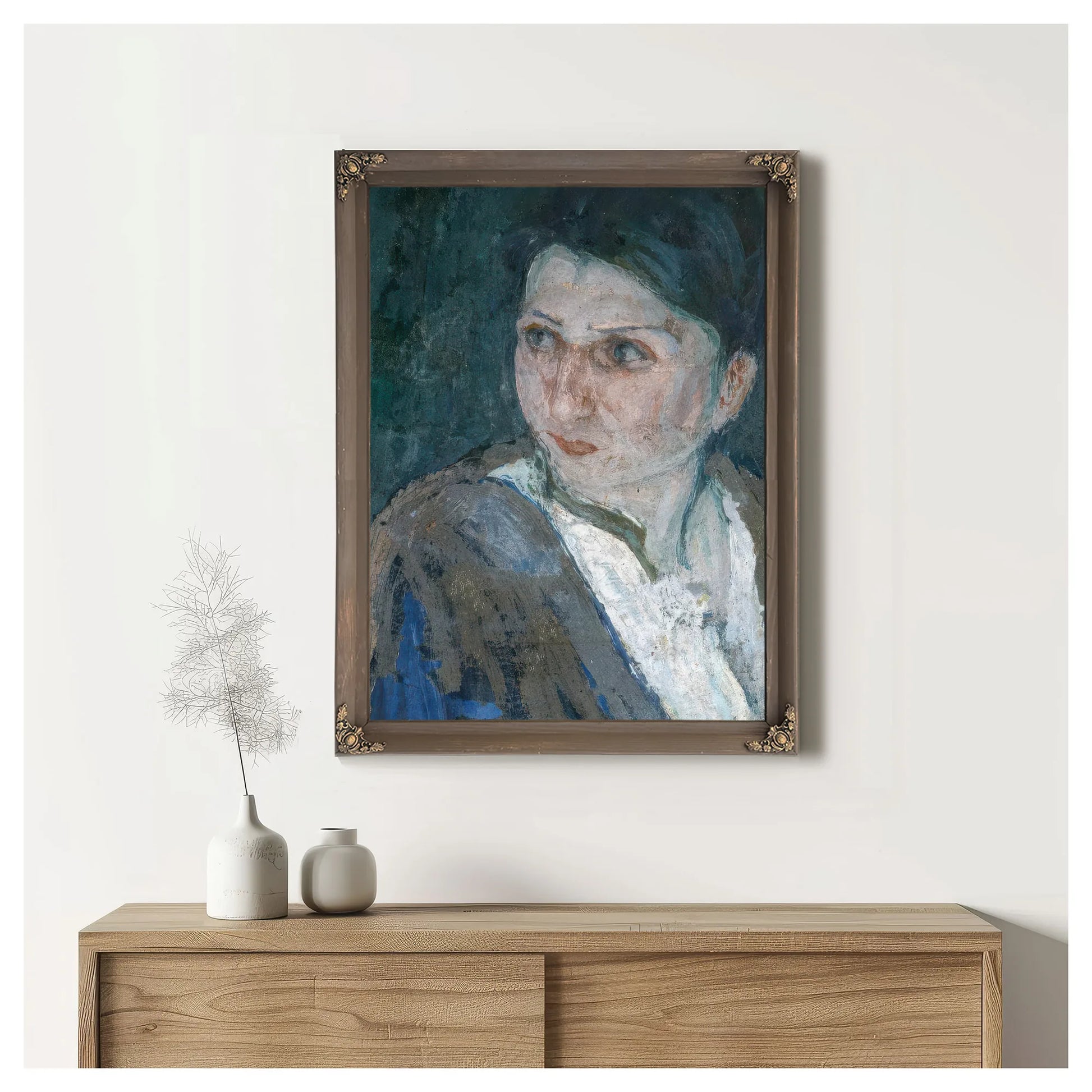 Head Of A Woman In Jerusalem By Henry Ossawa Tanner Fine Art Print