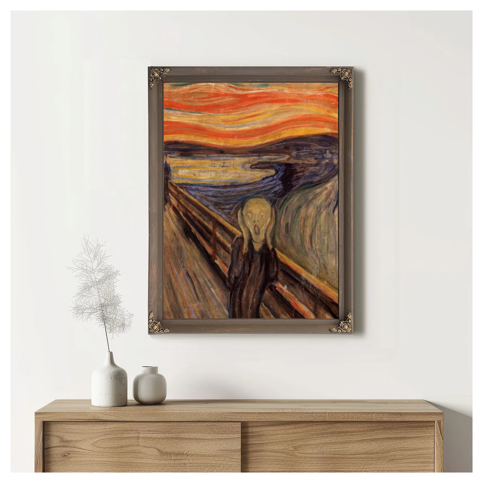 The Scream 1893 1893 By Edvard Munch Fine Art Print