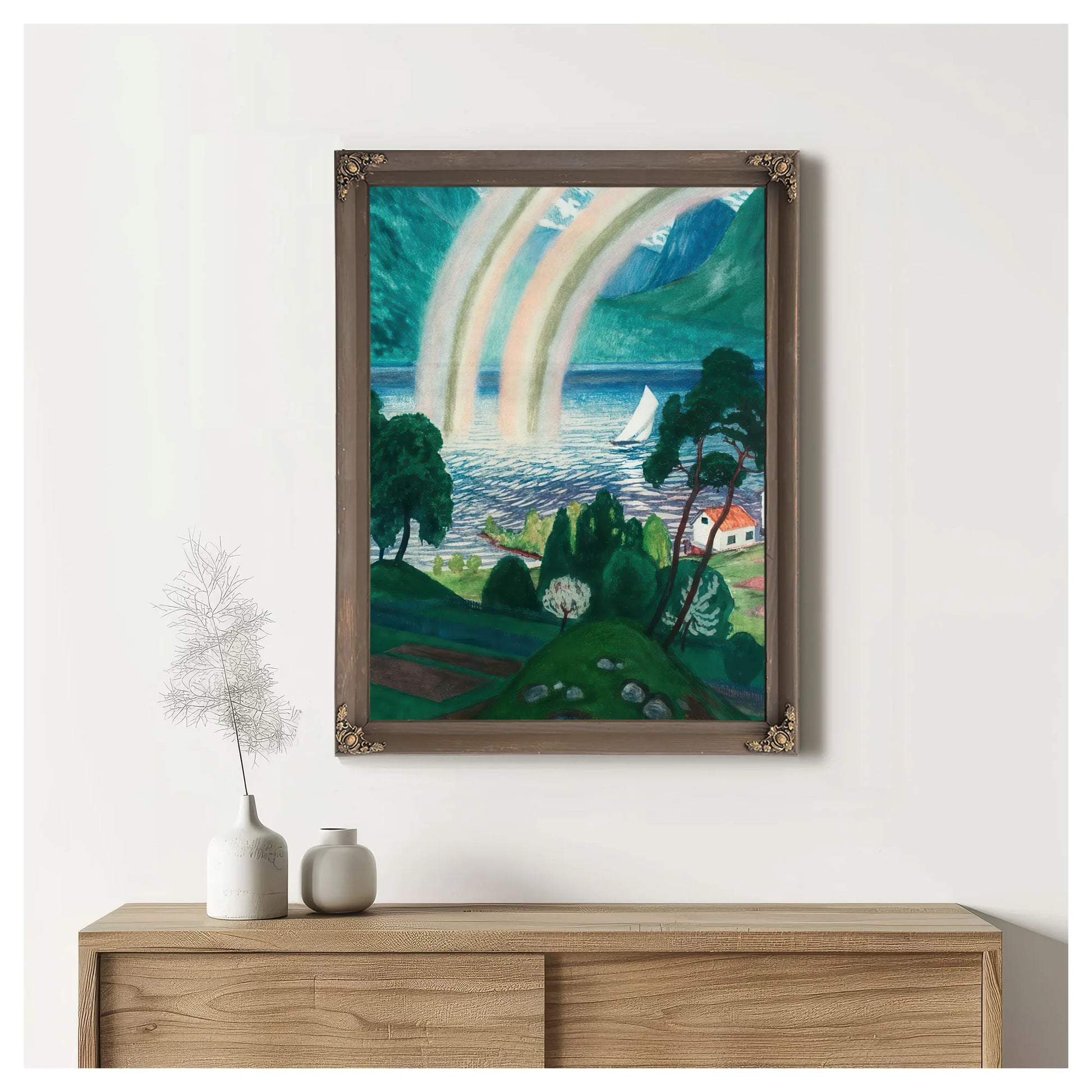 Rainbow (Large) By Nicolai Astrup Fine Art Print