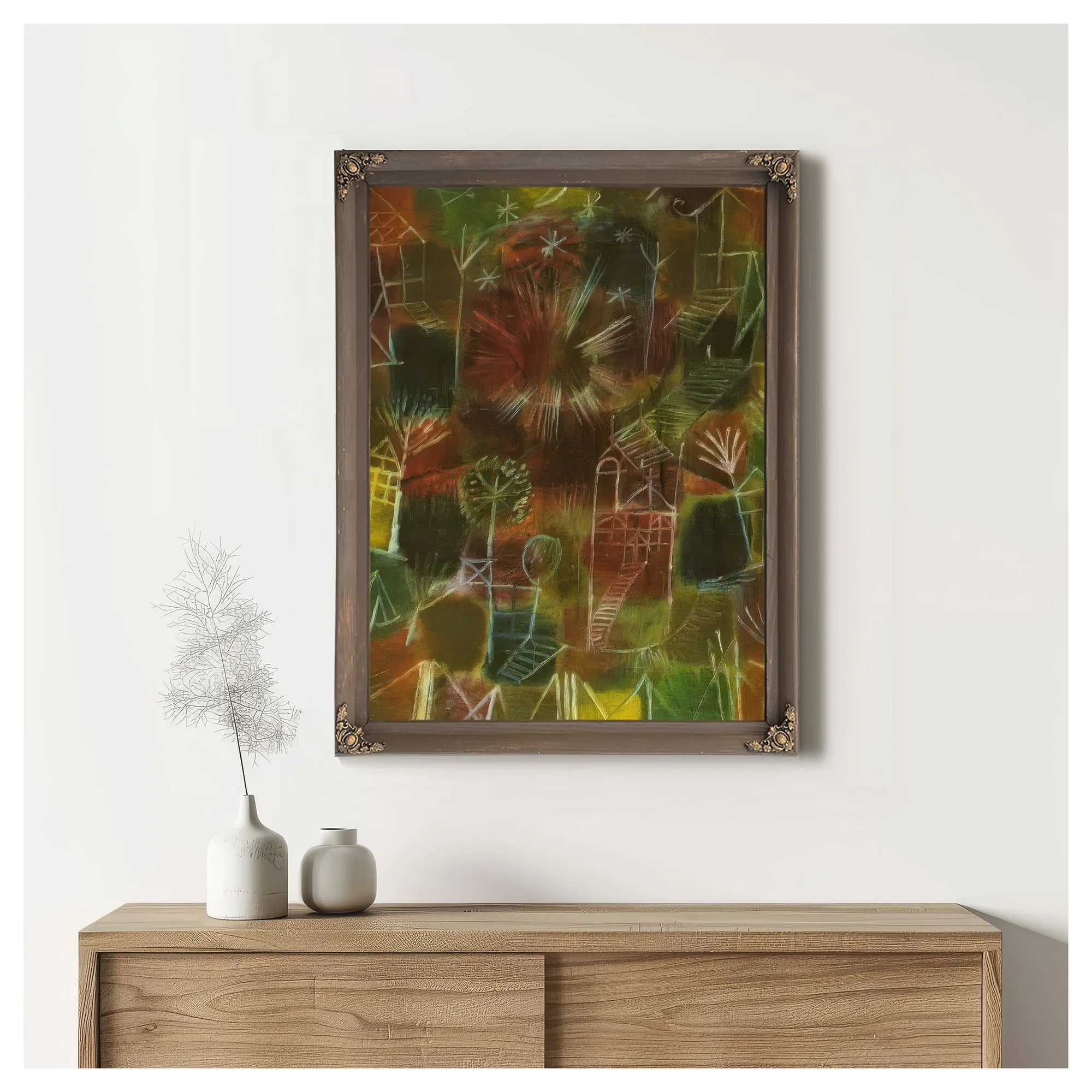 Cosmic Composition 1919 165 By Paul Klee Fine Art Print