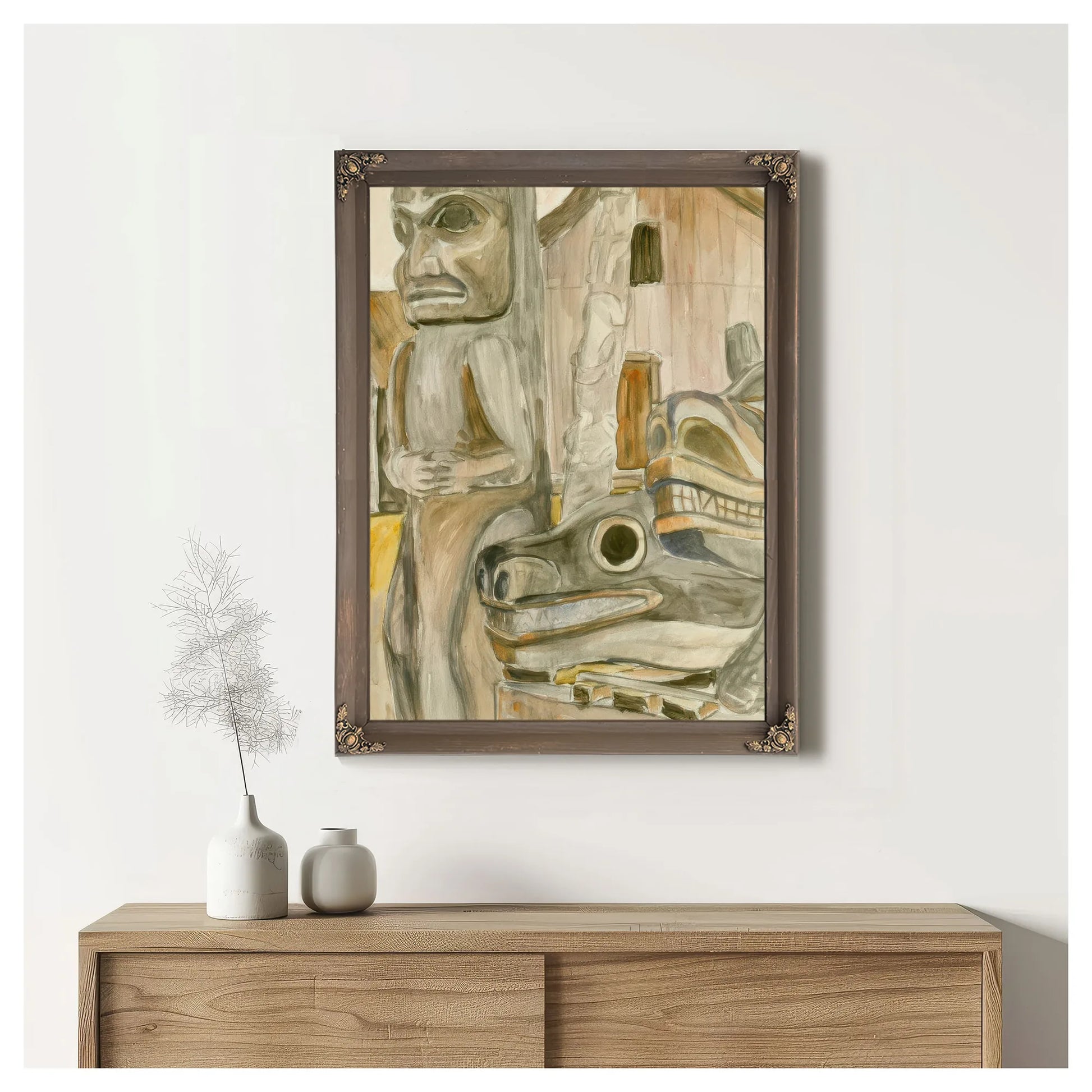 Kispiox By Emily Carr Fine Art Print