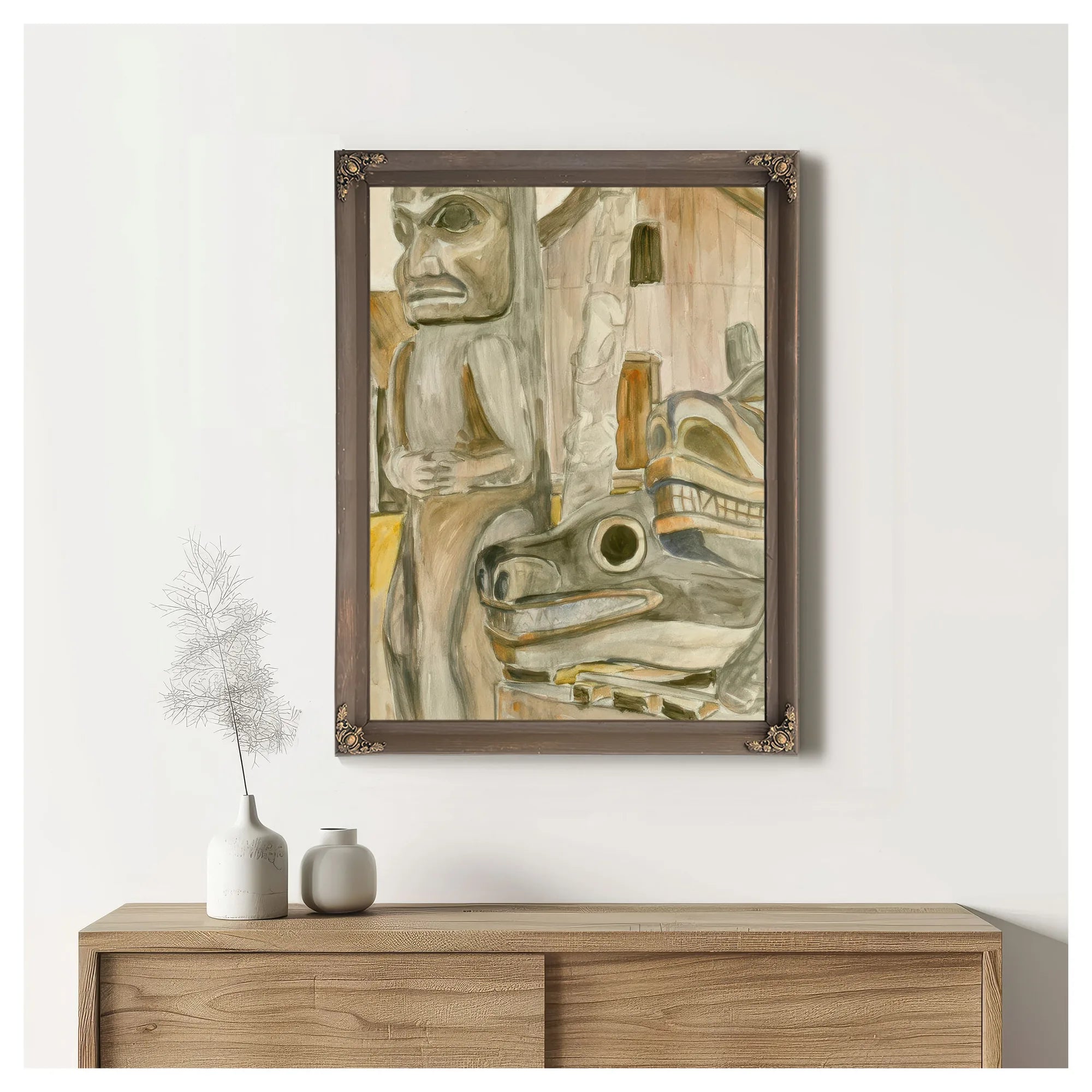Kispiox By Emily Carr Fine Art Print