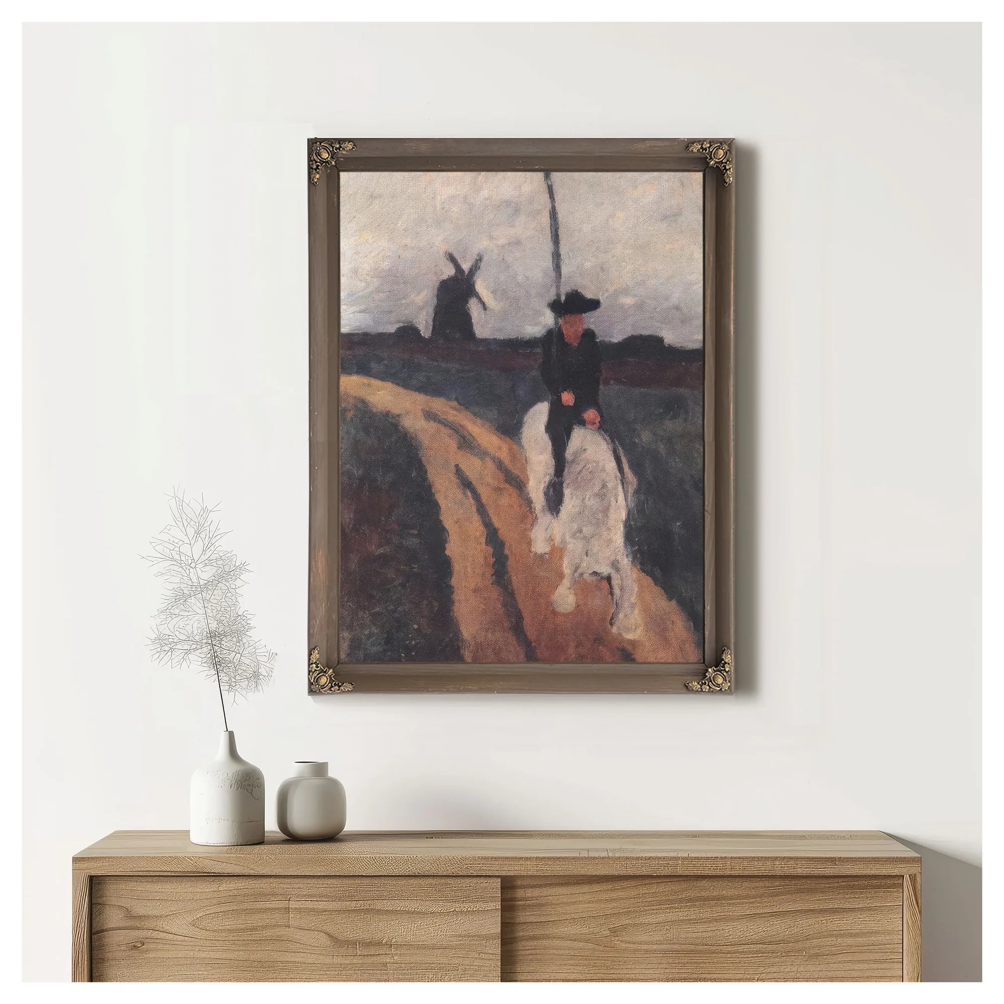 Don Quixote By Paula Modersohn Becker Fine Art Print