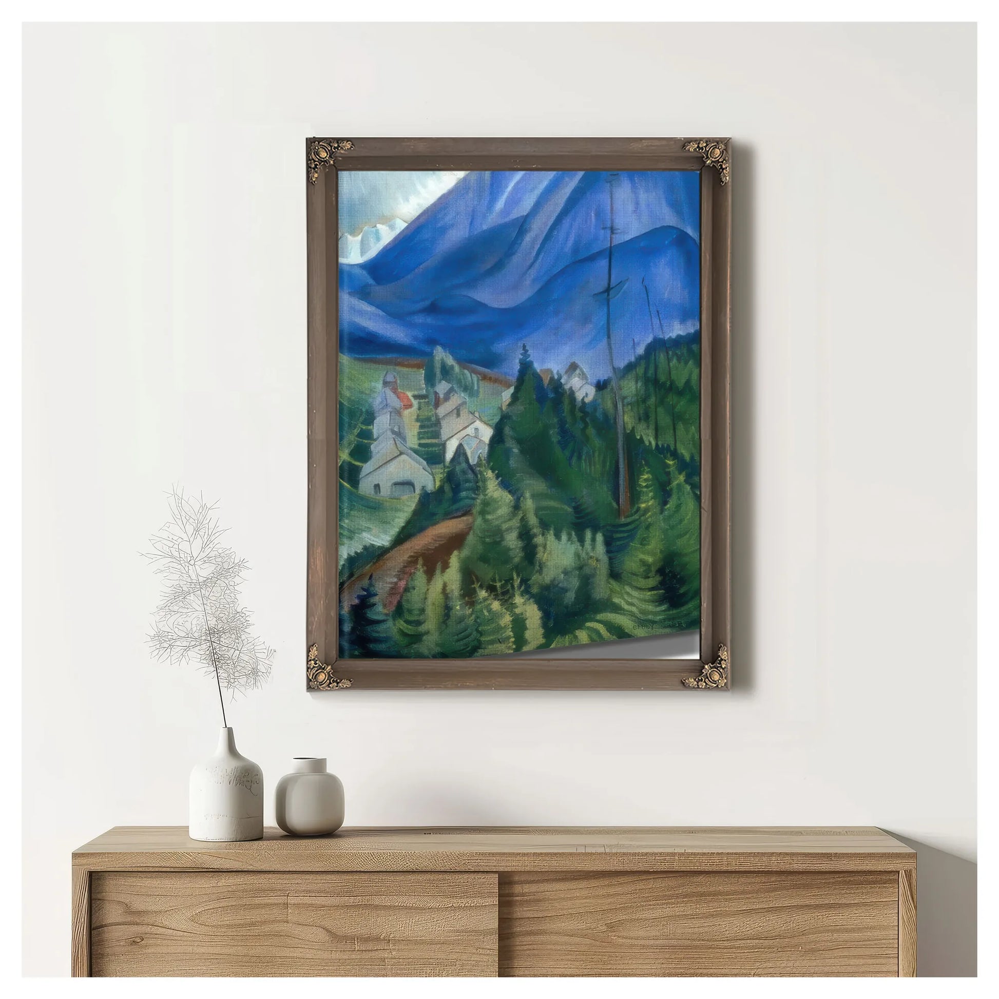 Pemberton Meadows By Emily Carr Fine Art Print