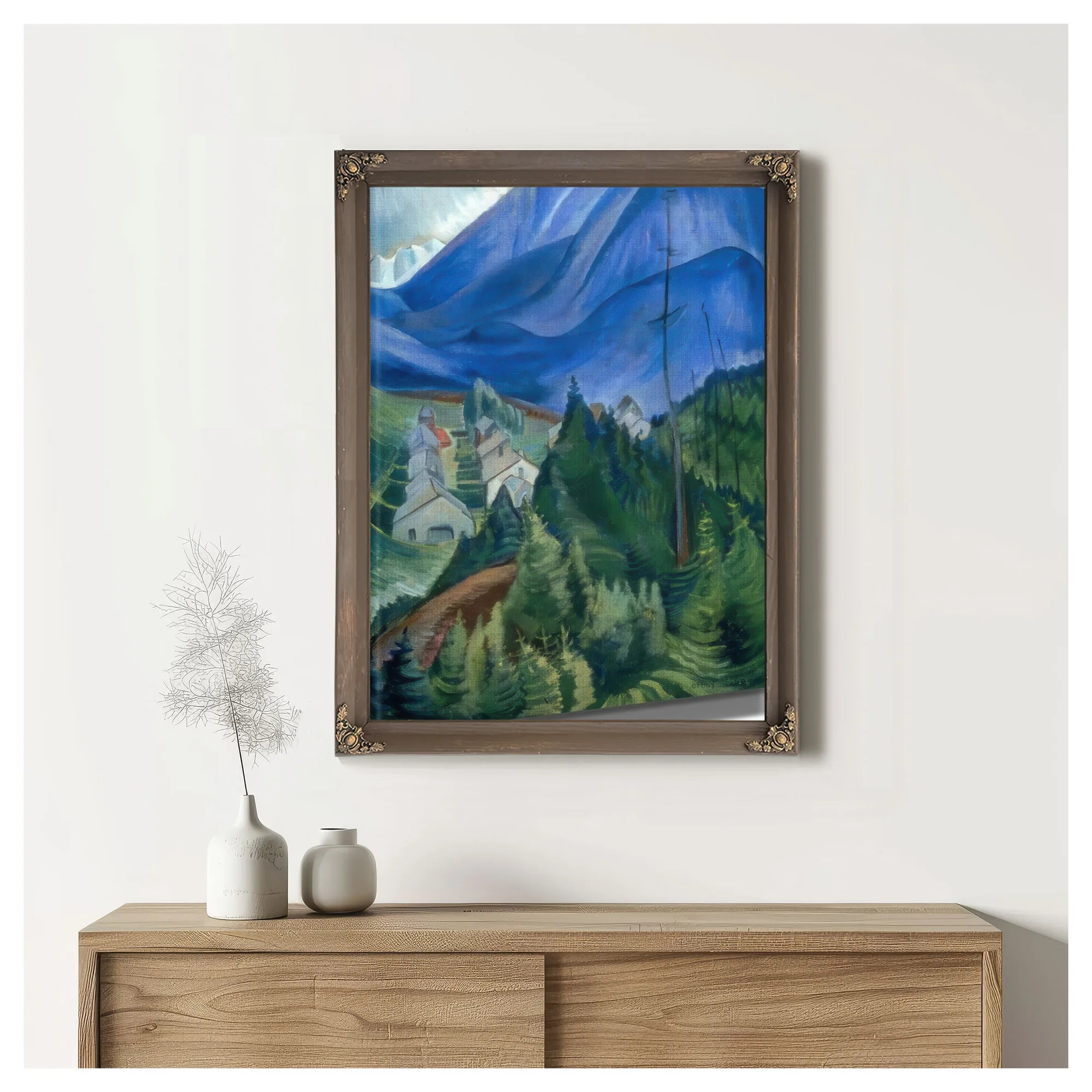 Pemberton Meadows By Emily Carr Fine Art Print