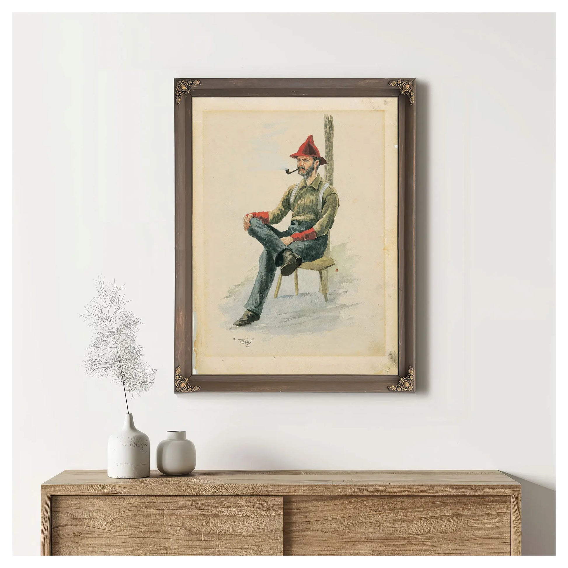 Big by Frederic Remington