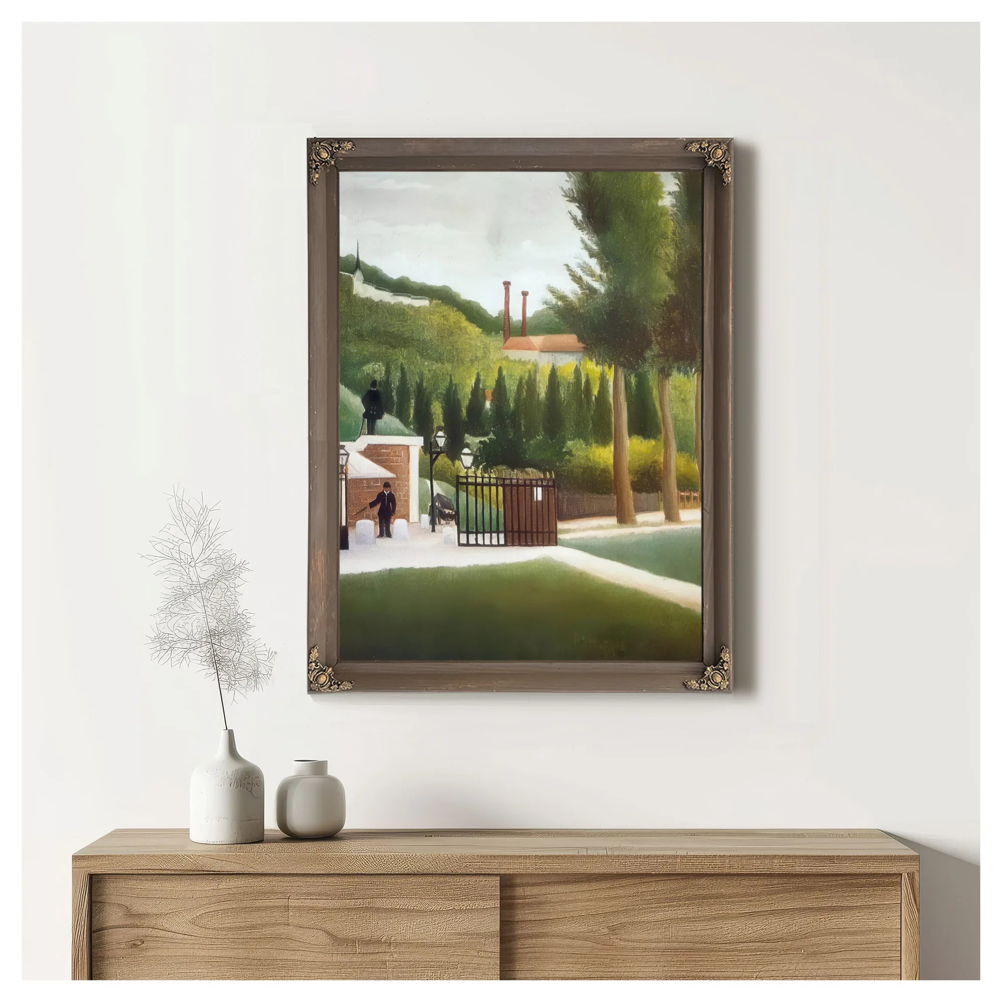 Toll Station 1890 Loctroi By Henri Rousseau Fine Art Print