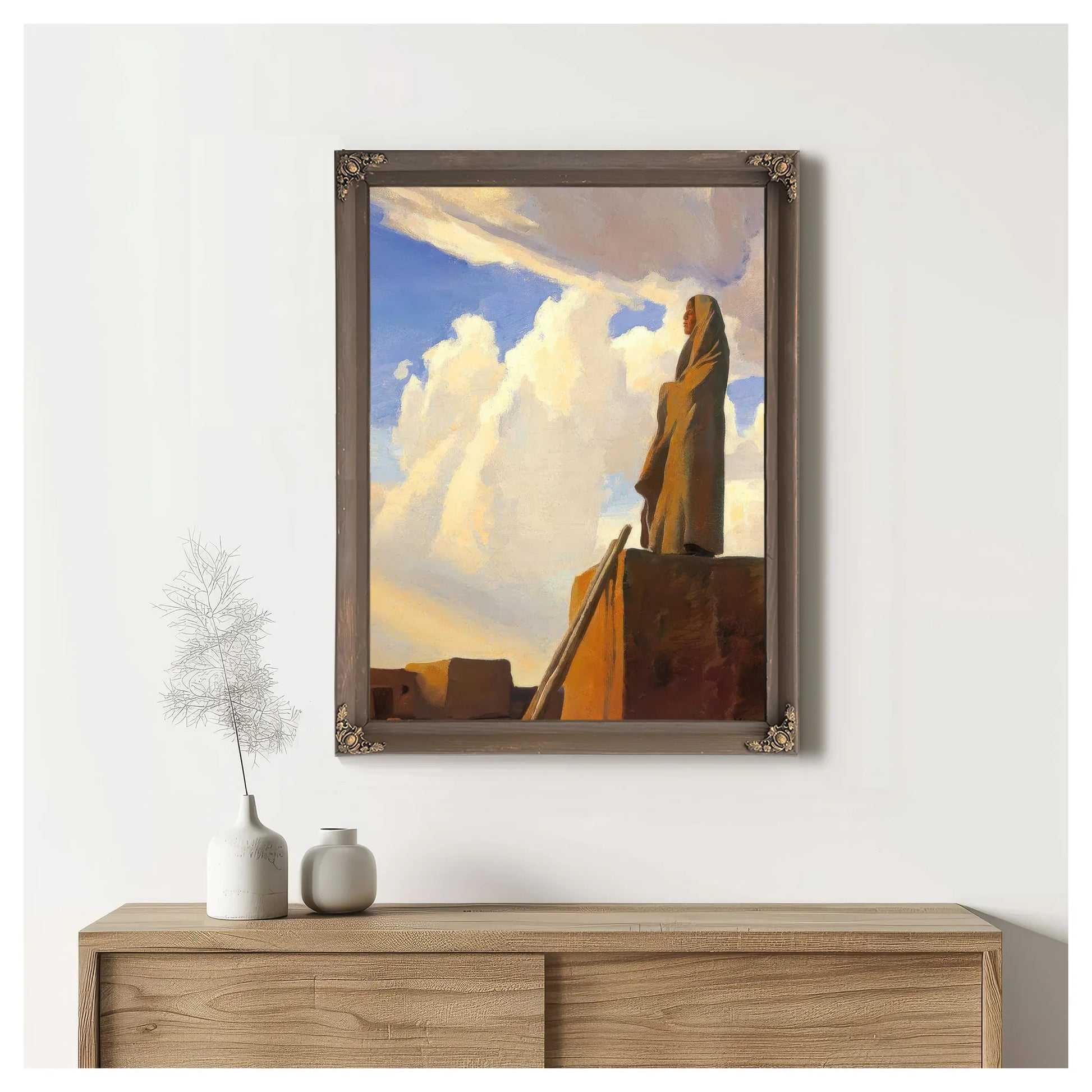 Silent Hour By Maynard Dixon Fine Art Print