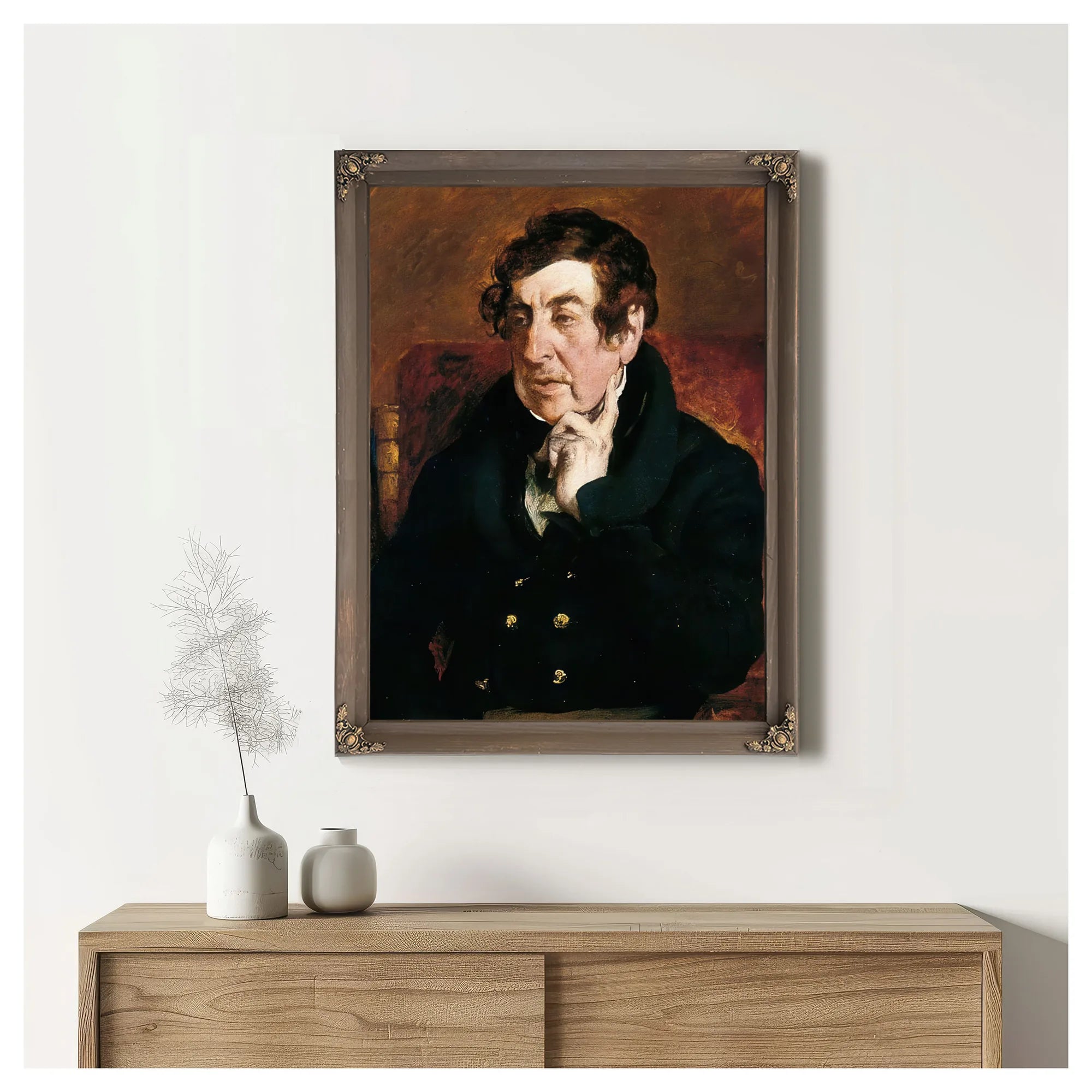 John Brook By William Etty Fine Art Print