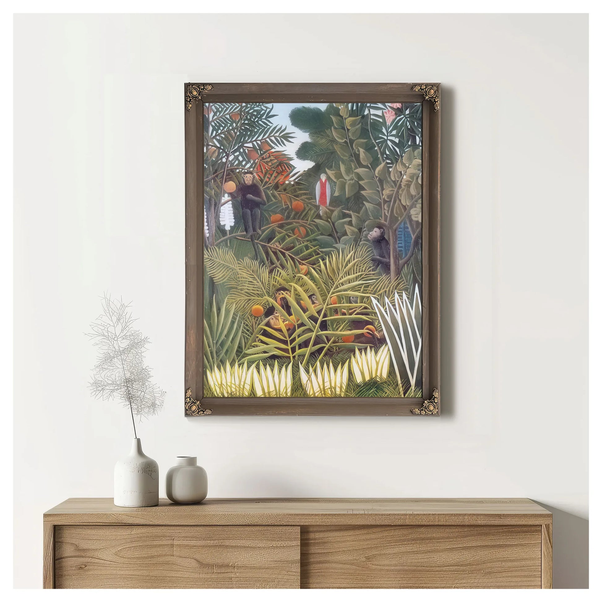 Exotic Landscape 1908 By Henri Rousseau Fine Art Print