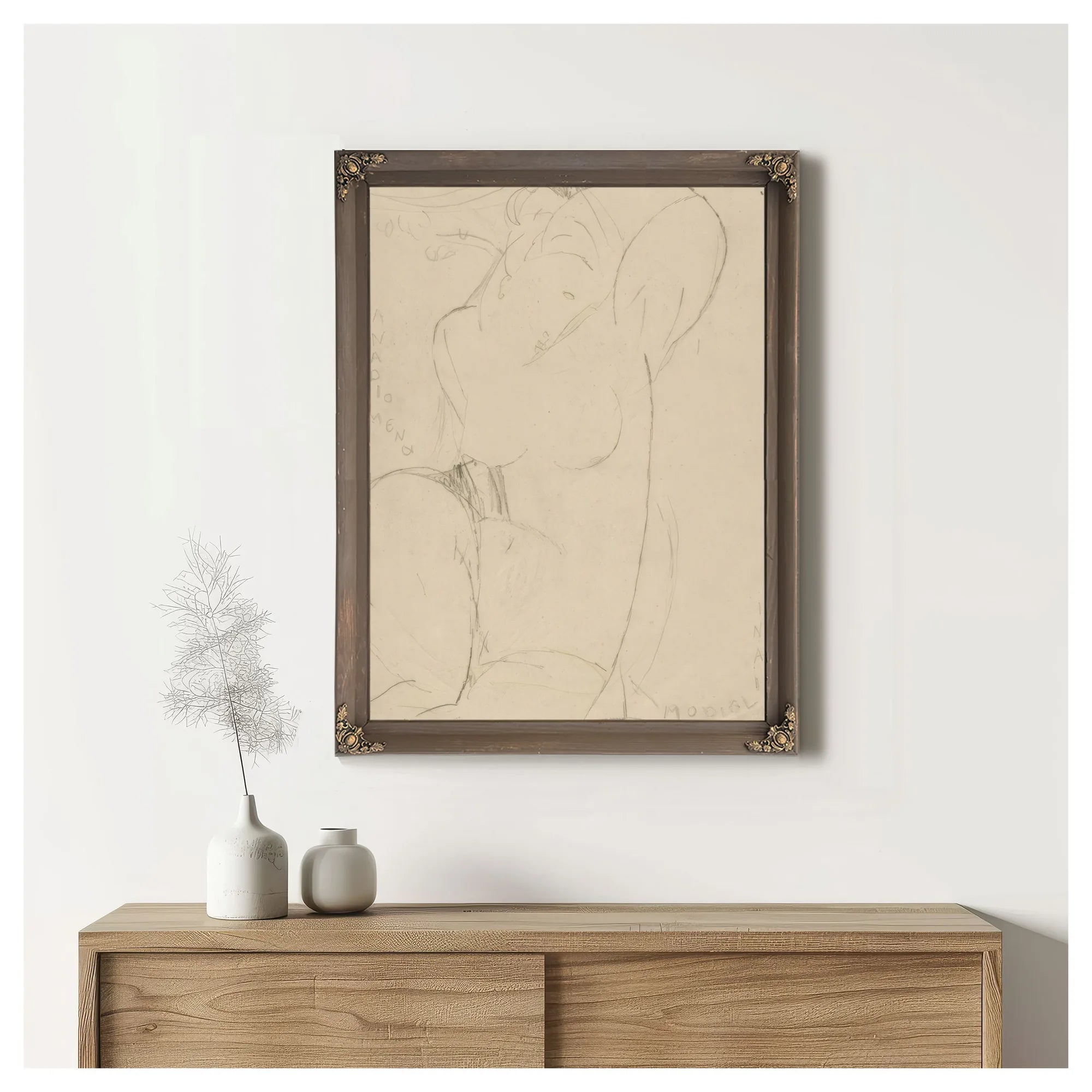 Anadiomena By Amedeo Modigliani Fine Art Print