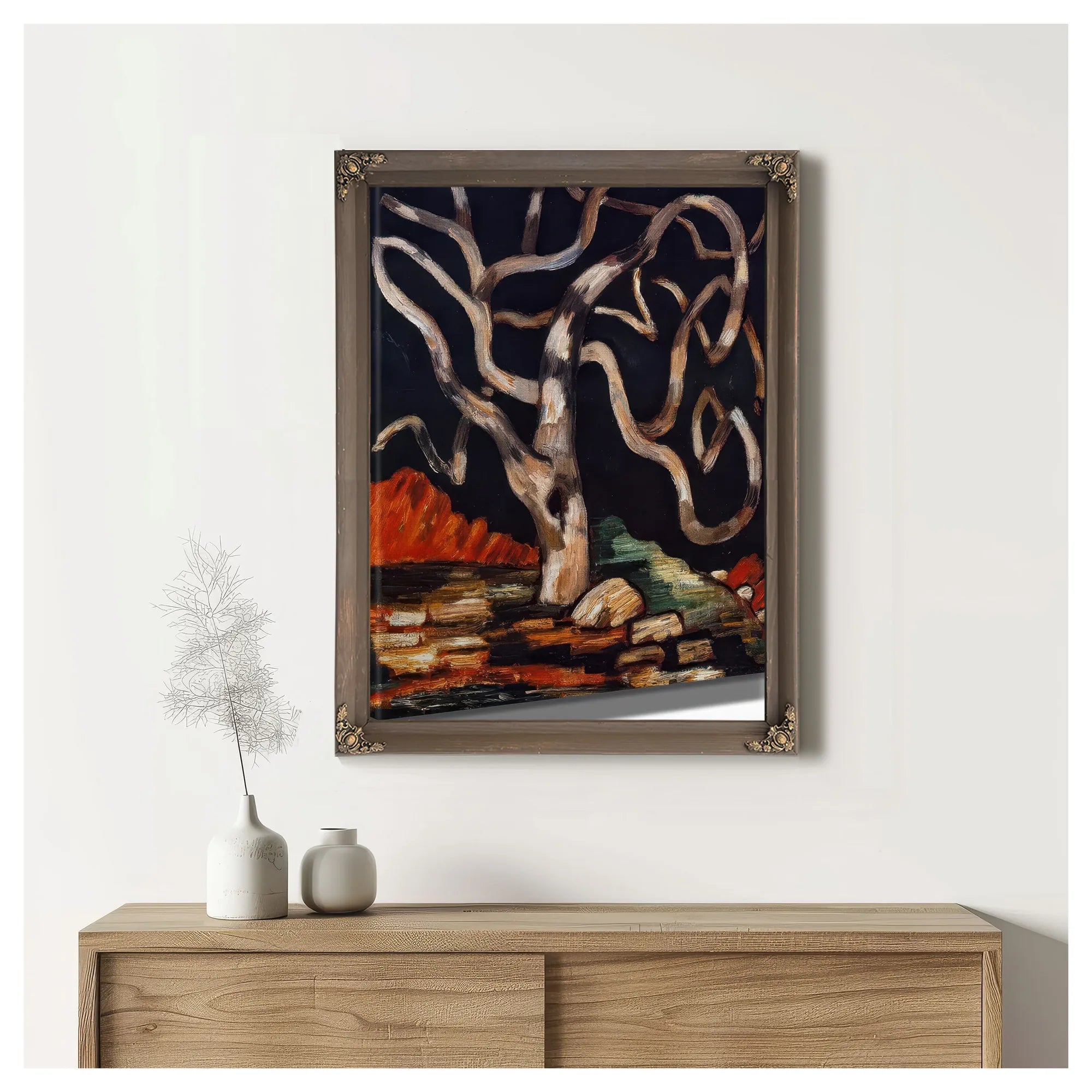 Fig Tree By Marsden Hartley Fine Art Print