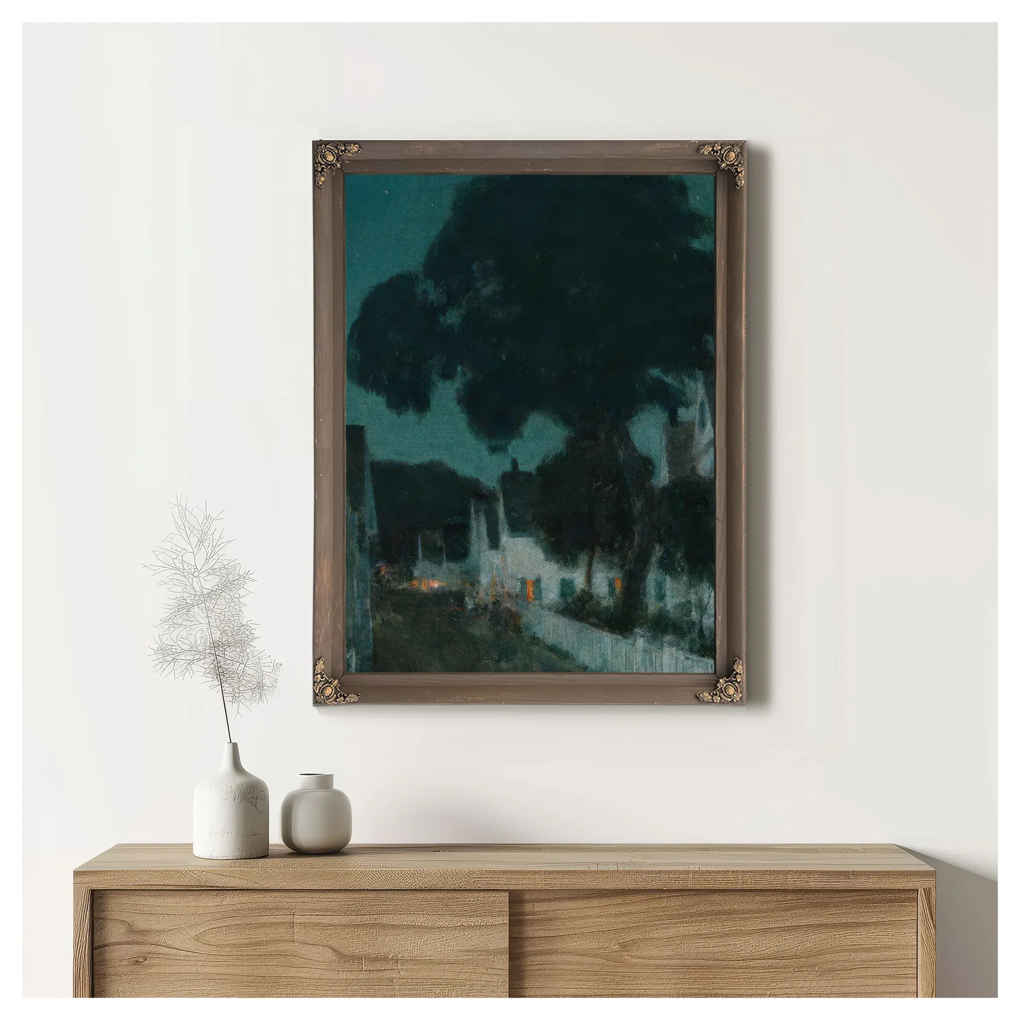 Nocturne, Provincetown By Childe Hassam Fine Art Print
