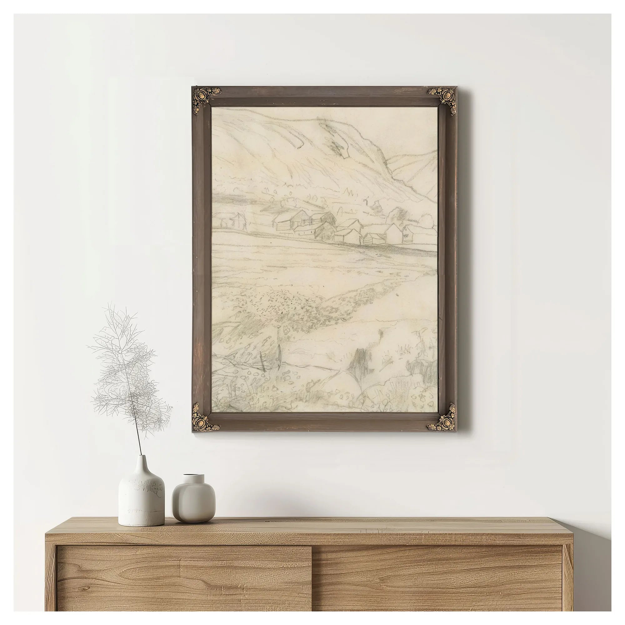 Study For 'Marigold Night' By Nicolai Astrup Fine Art Print
