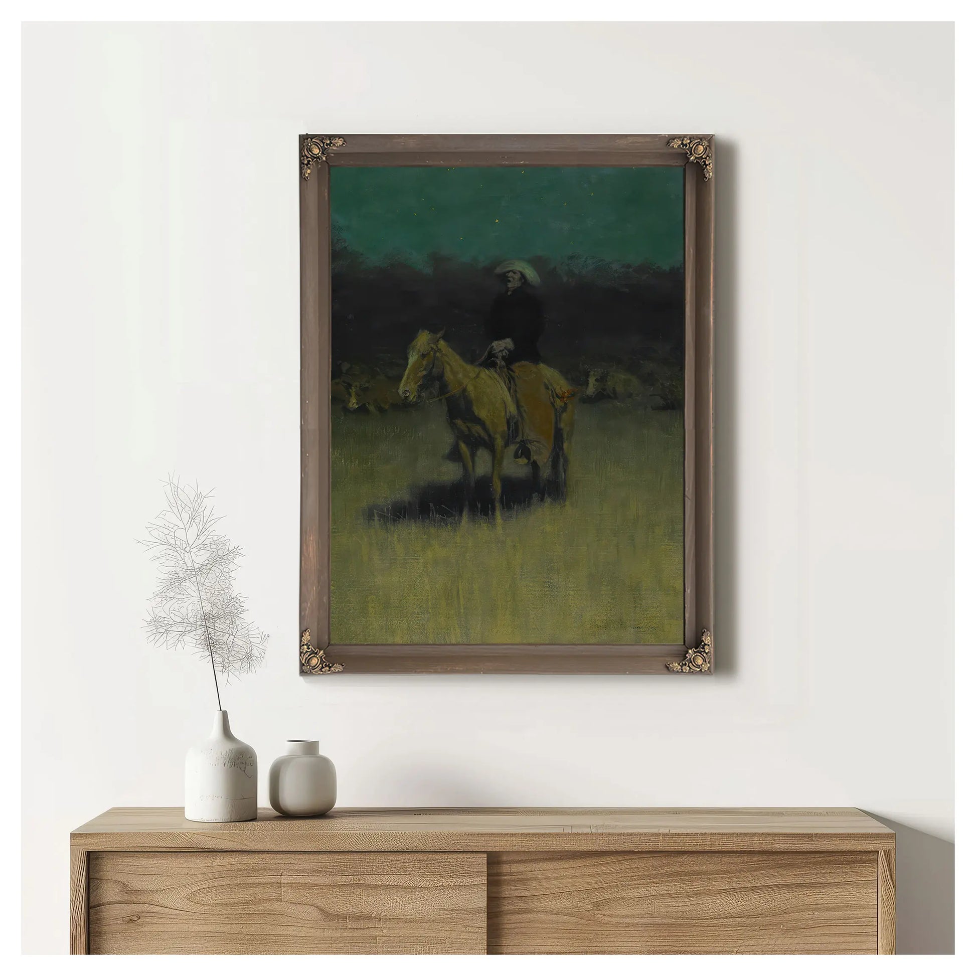 Frederic Remington Cowpuncher'S Lullaby