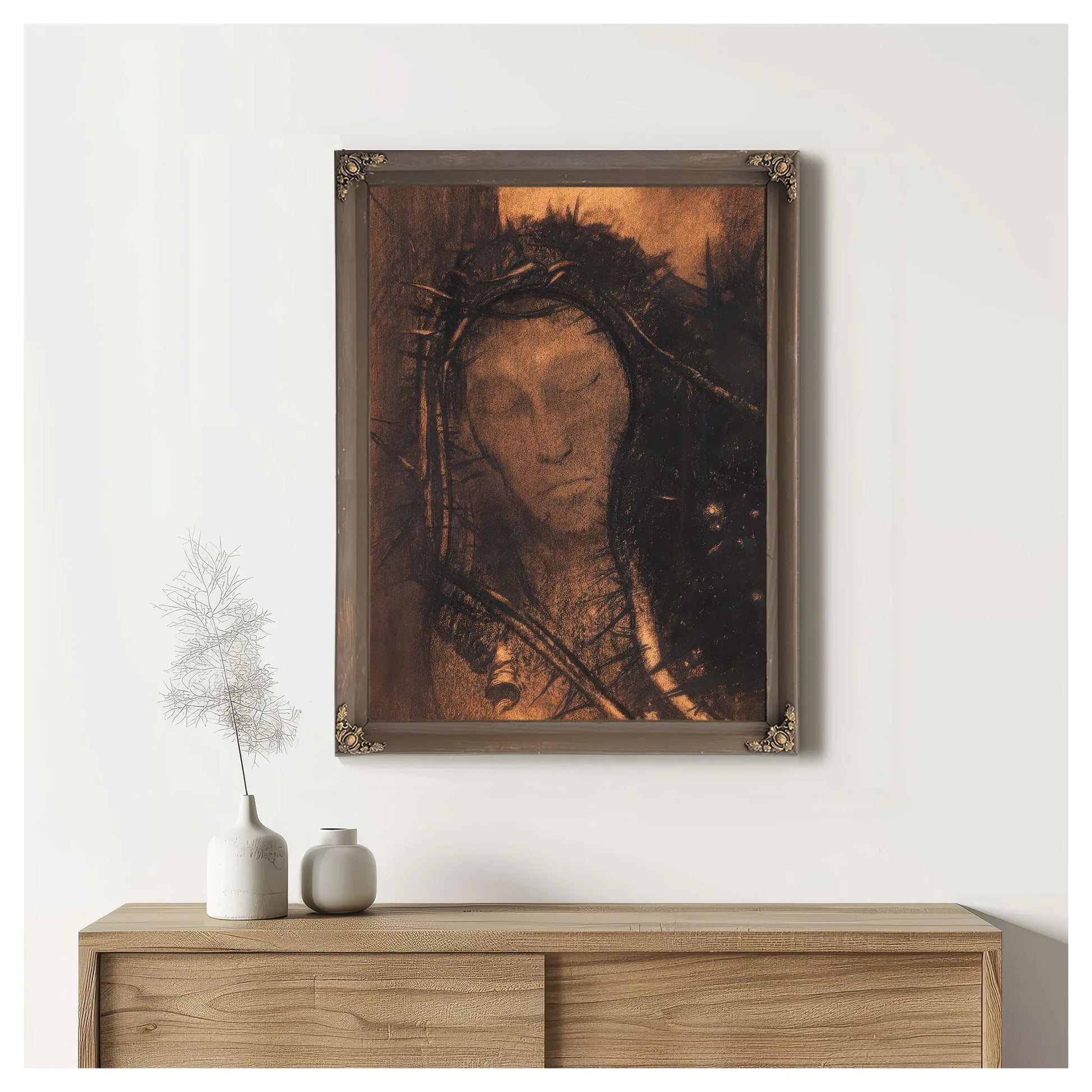 Christ by Odilon Redon Fine Art Print