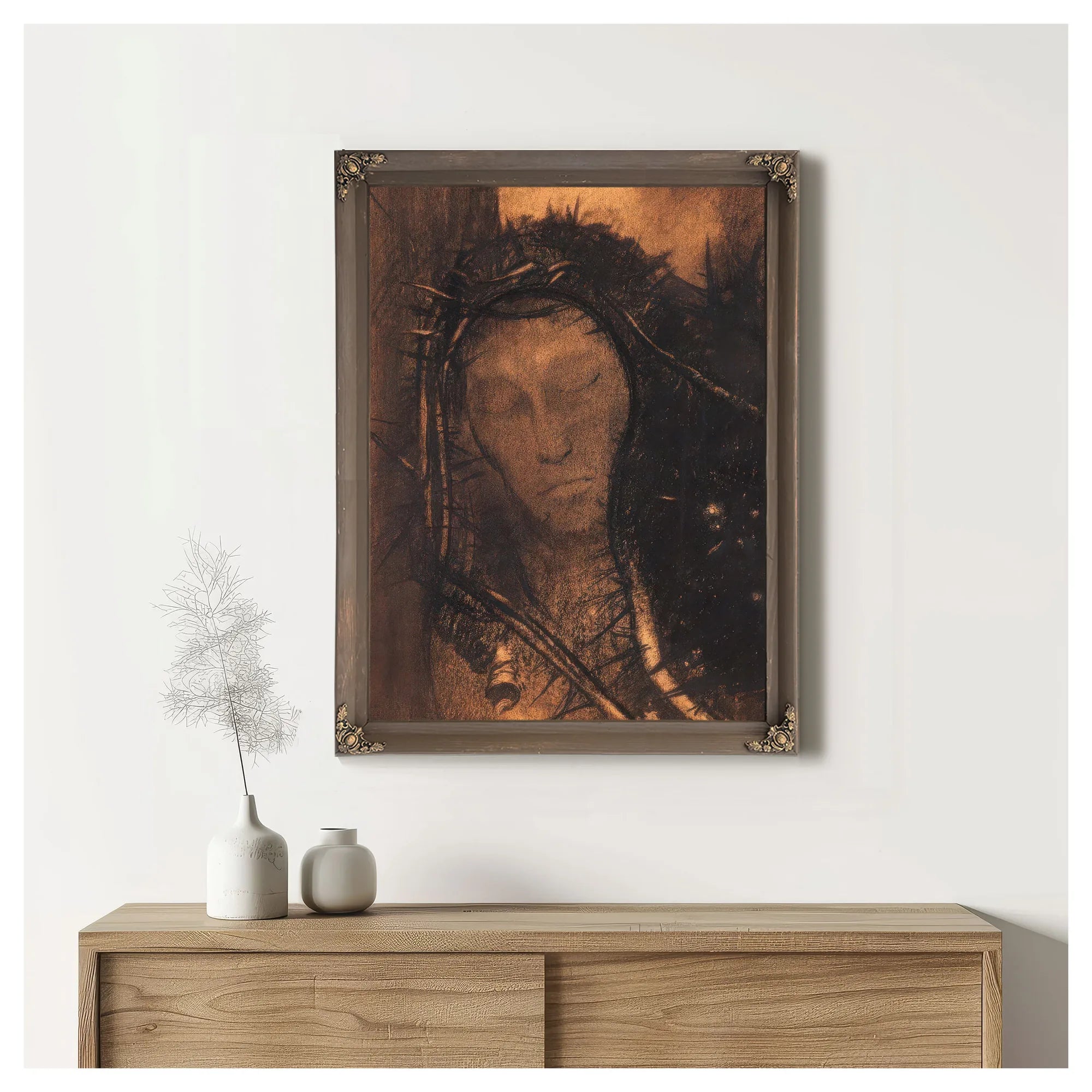 Christ by Odilon Redon Fine Art Print