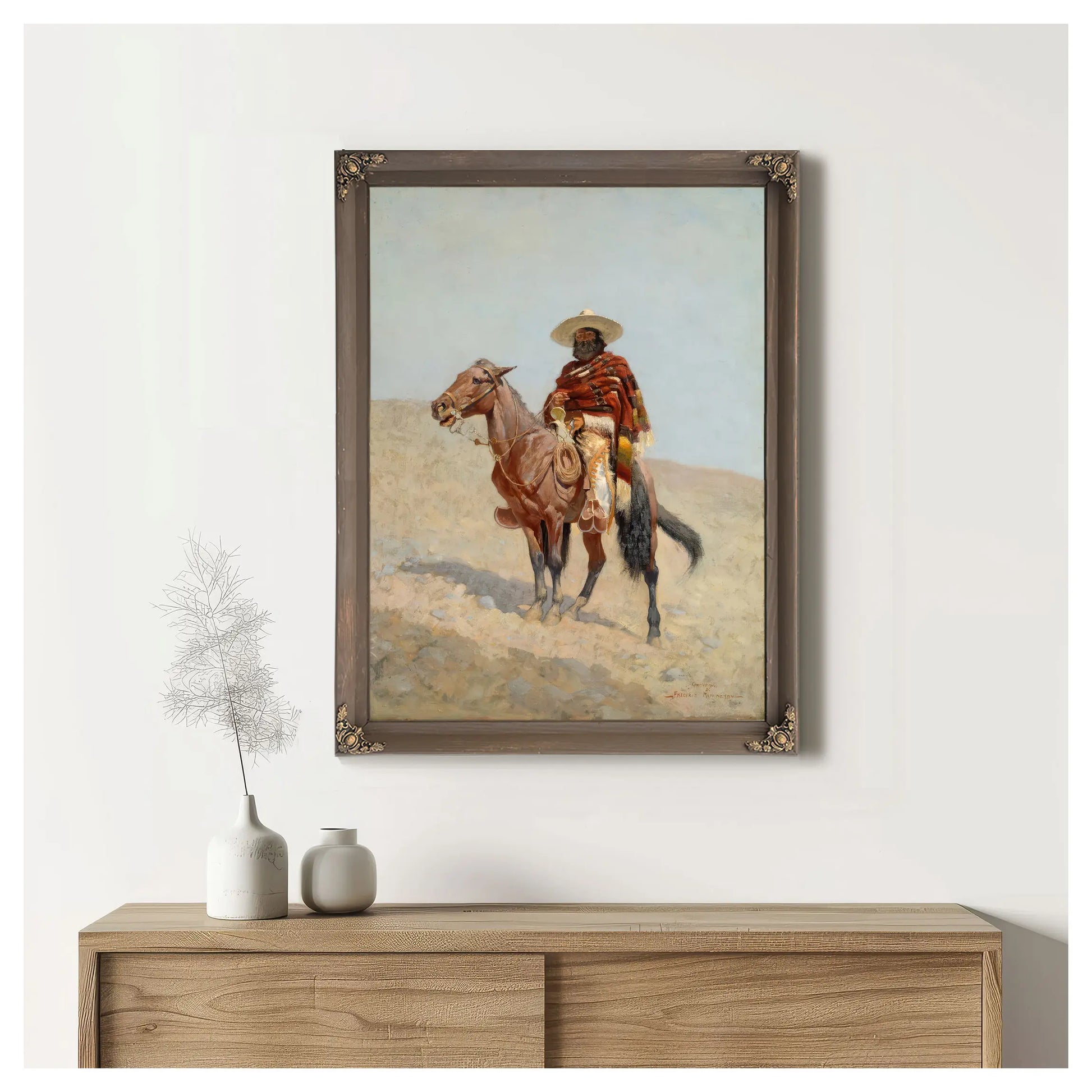 A Mexican Vaquero by Frederic Remington