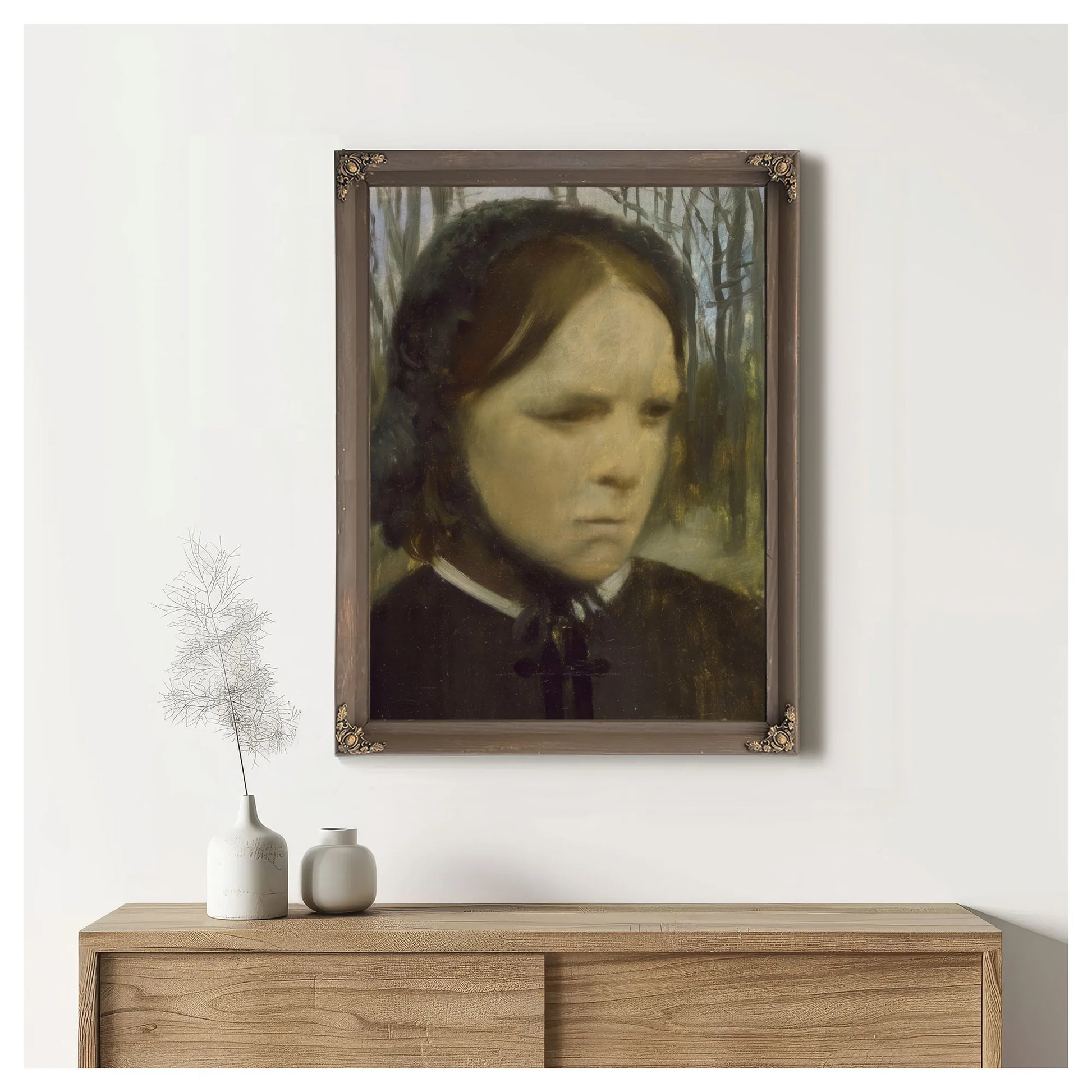 Portrait Of Estelle Balfour 1863 1865 26 9X21 9Cm Walters Art Museum 37 179 By Edgar Degas Fine Art Print
