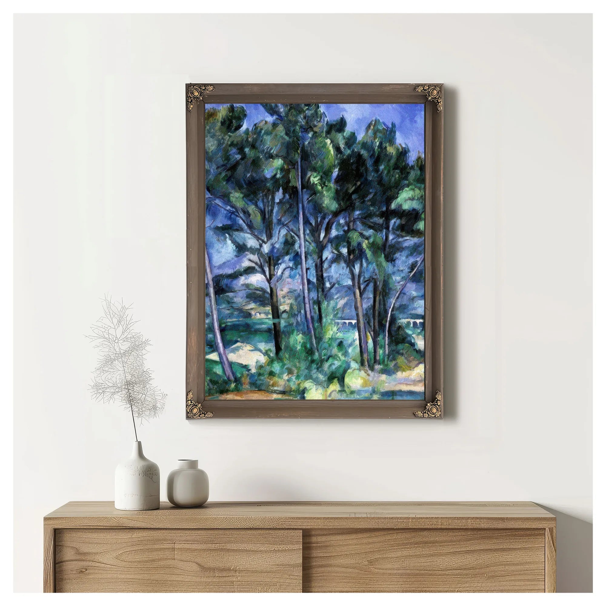 Aqueduct By Paul Cezanne Fine Art Print