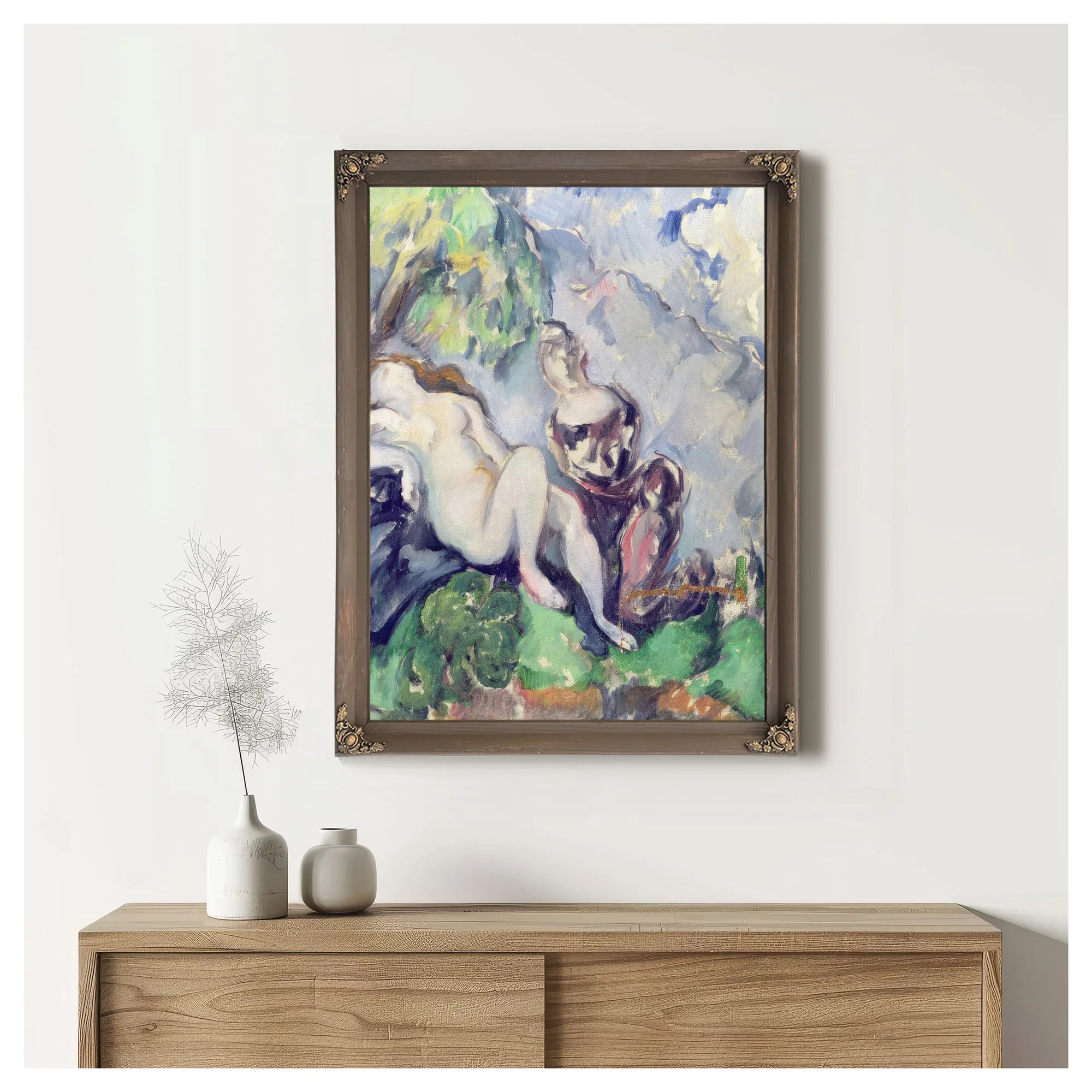 Bathsheba By Paul Cezanne Fine Art Print