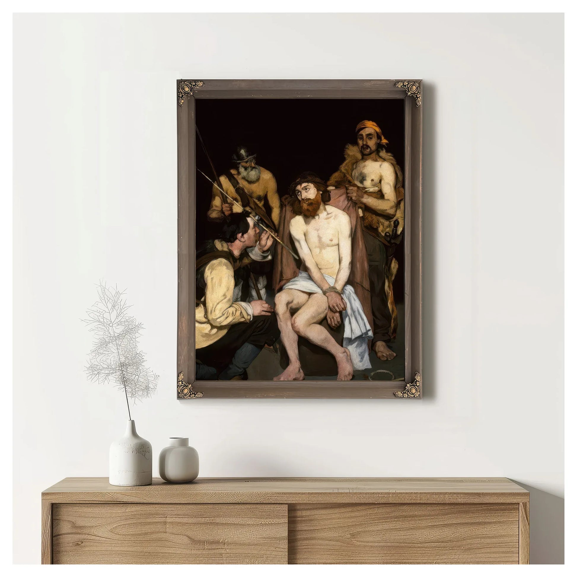 The Mocking Of Christ By Edouard Manet Fine Art Print