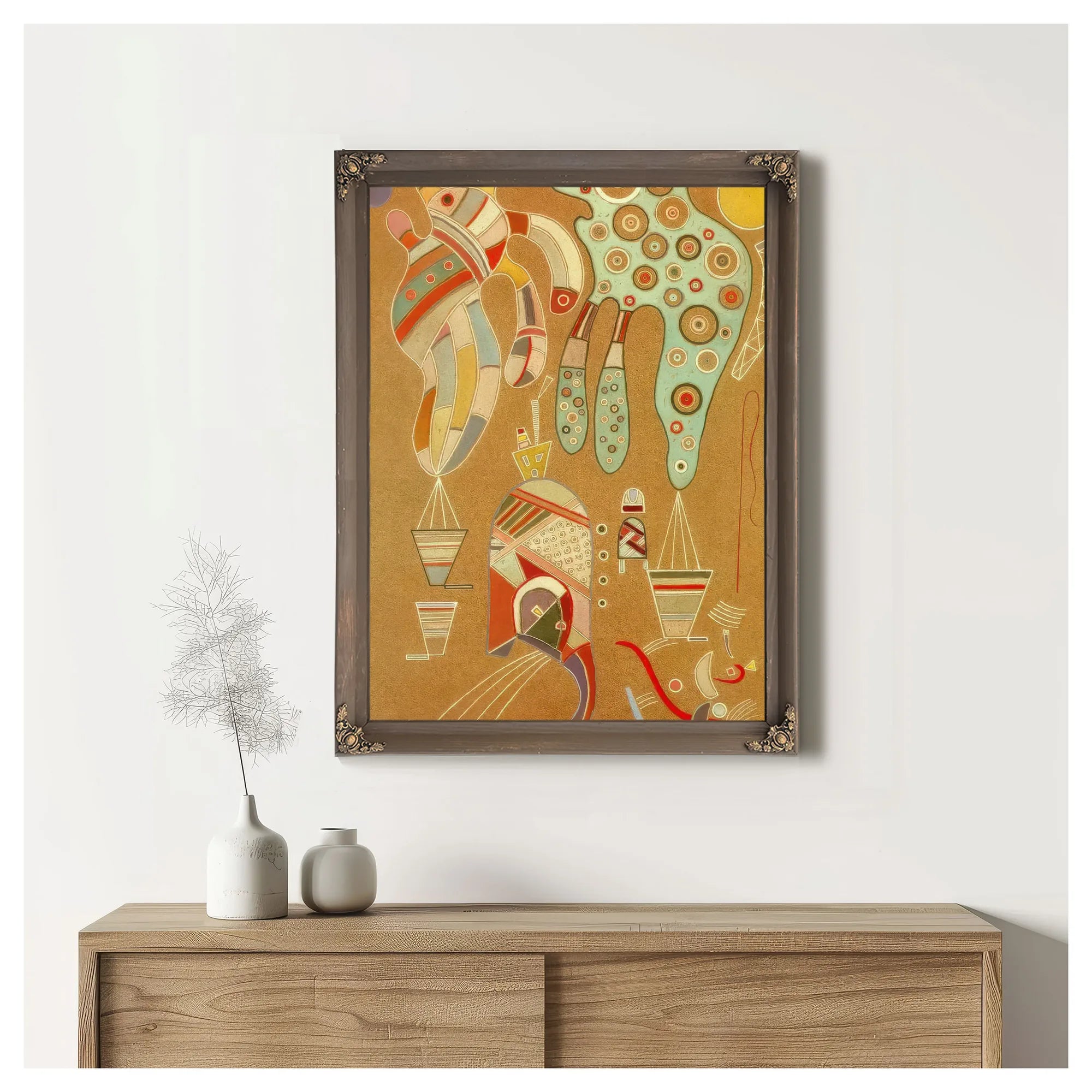 Untitled 1941 By Wassily Kandinsky Fine Art Print
