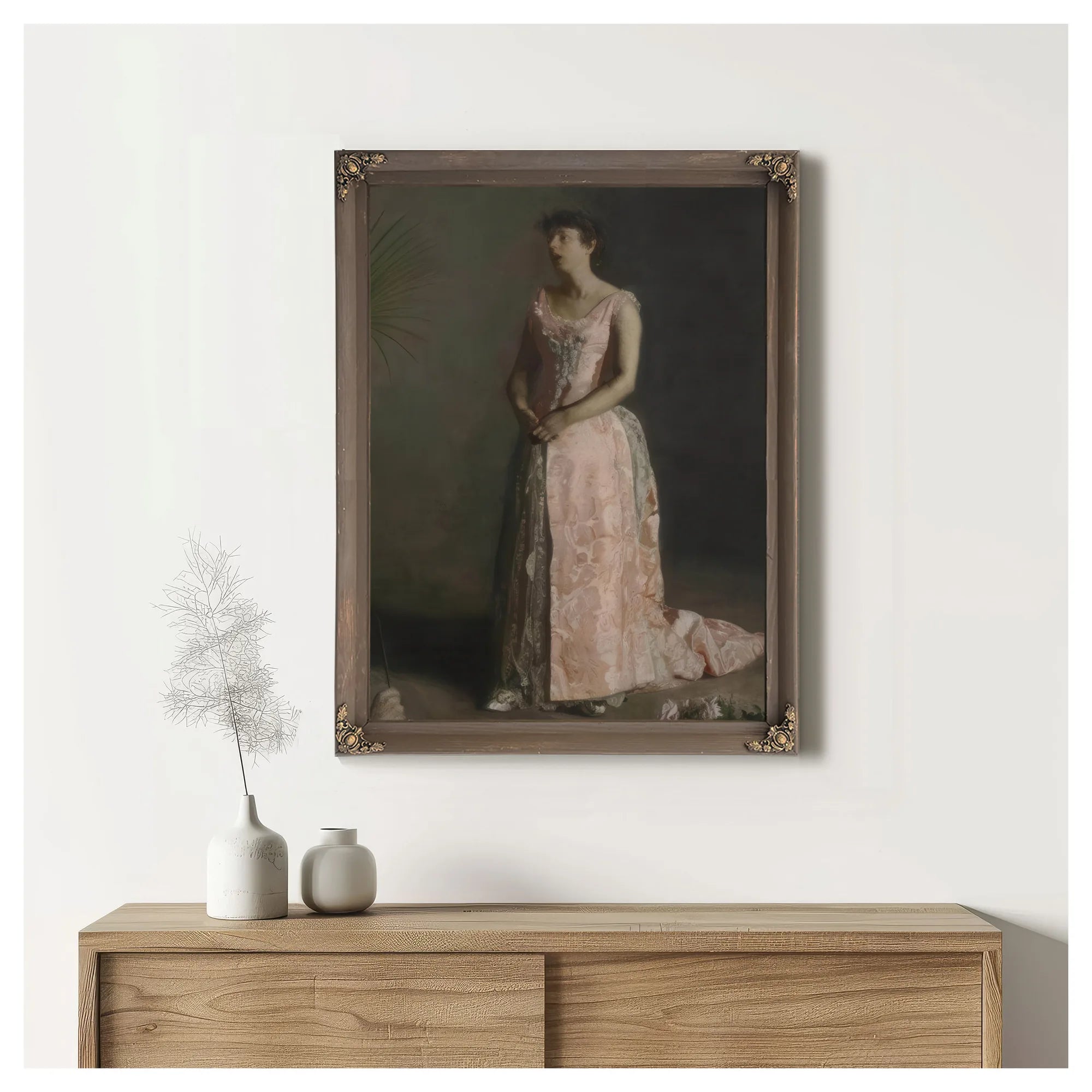 The Concert Singer 1892 By Thomas Eakins Fine Art Print
